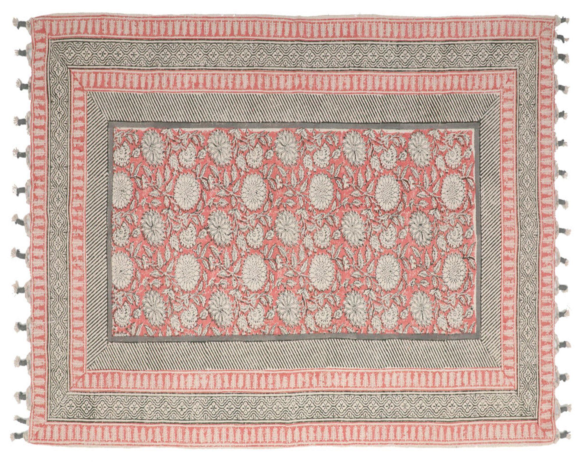 Alfombra 90x150 cm Block red-0