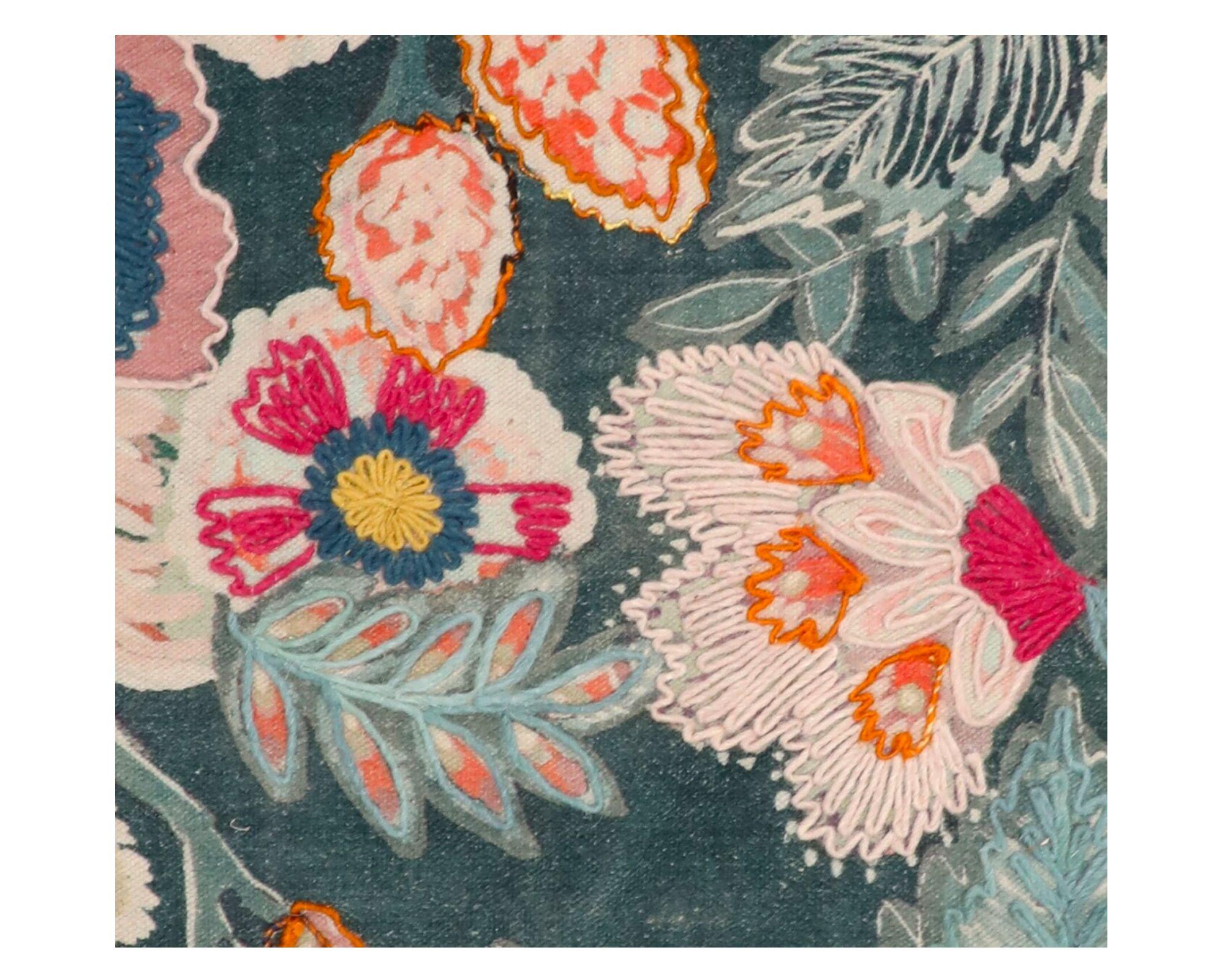 Alfombra 60x90 cm Borda blue-1