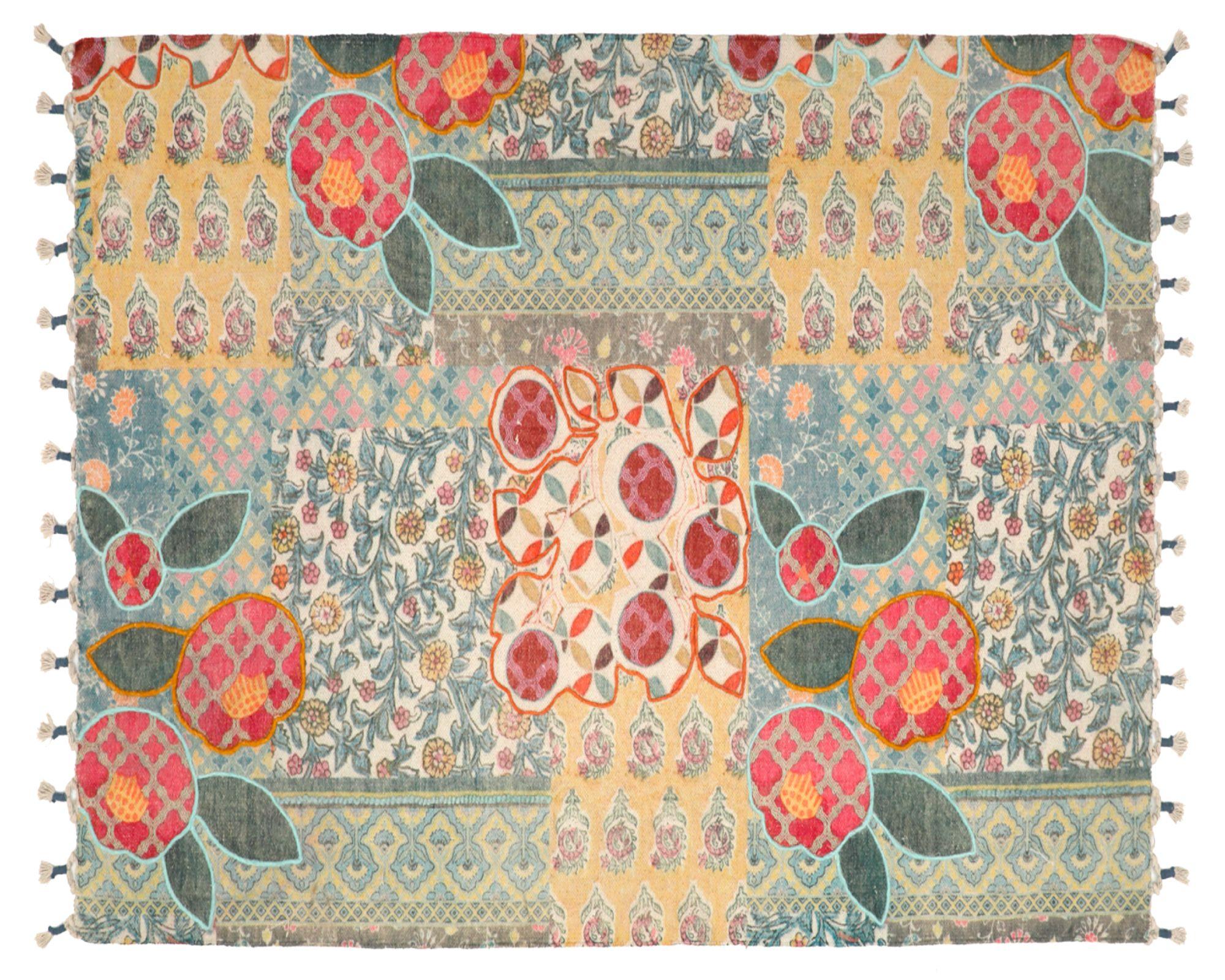 Alfombra 60x90 cm Borda collage-0