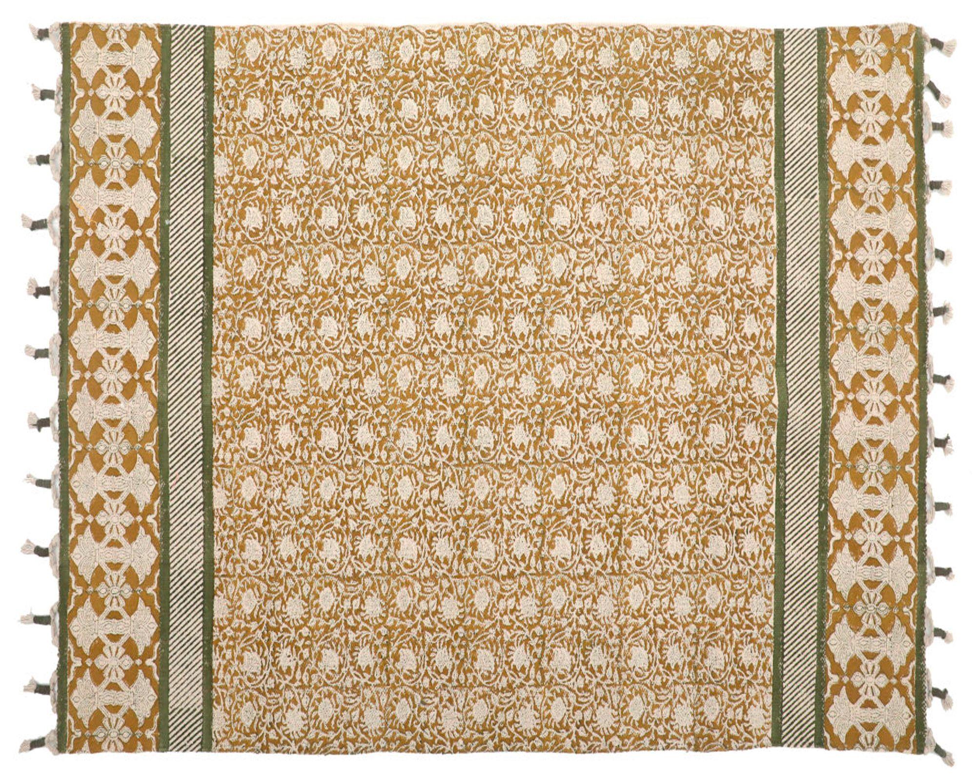 Alfombra 60x90 cm Block Brown-0