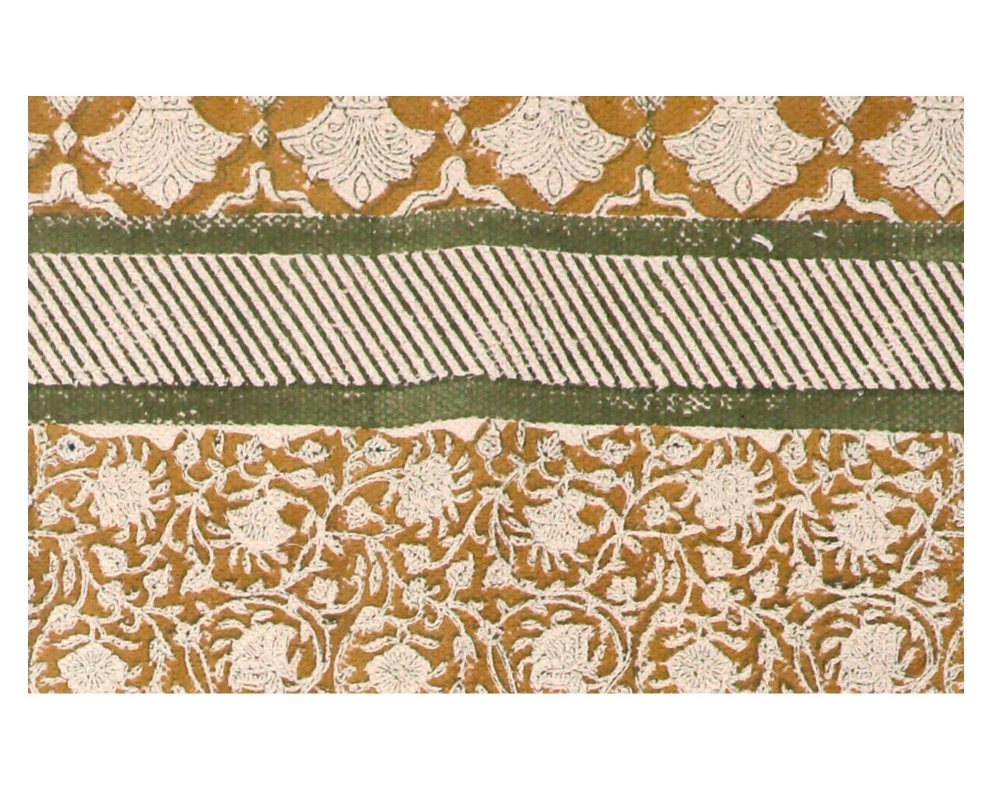 Alfombra 60x90 cm Block Brown-1