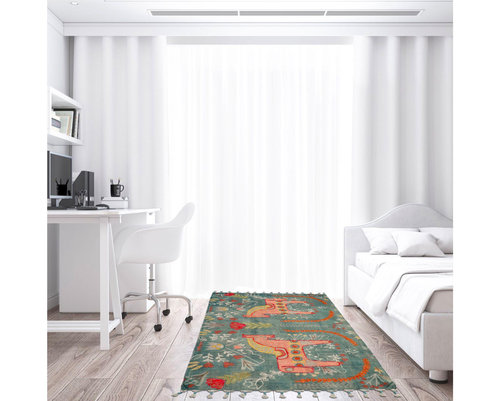 Alfombra Caballos 60x90 cm-2