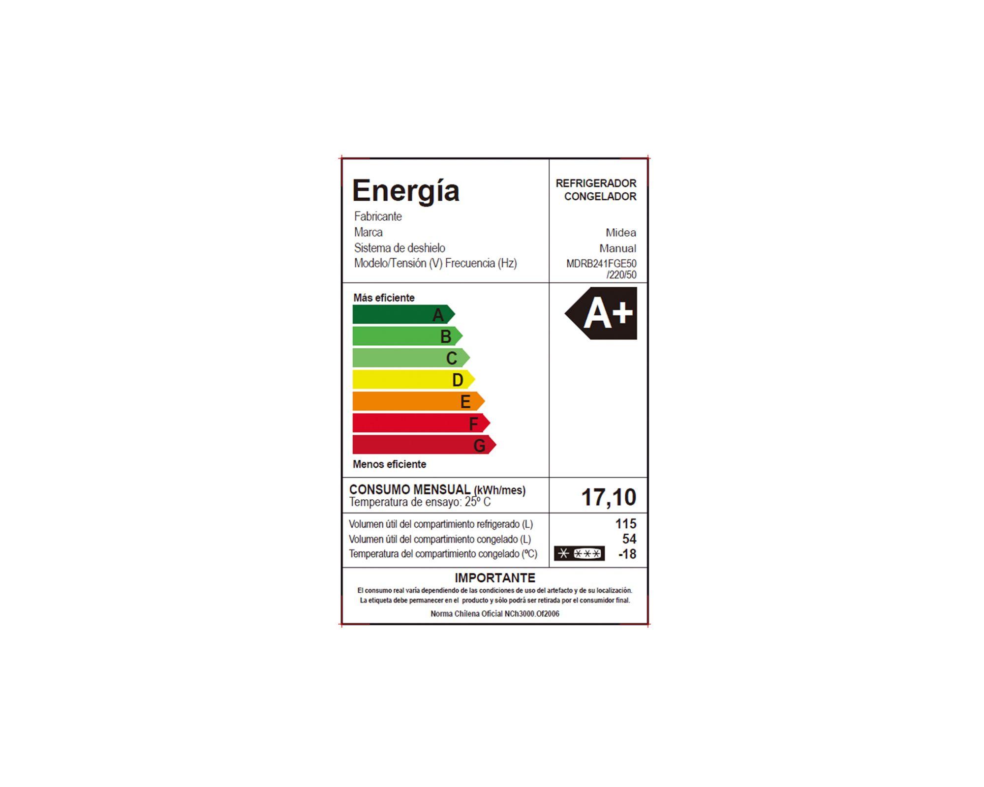 Refrigerador Bottom Freezer MDRB241FGE50 169 lt-7