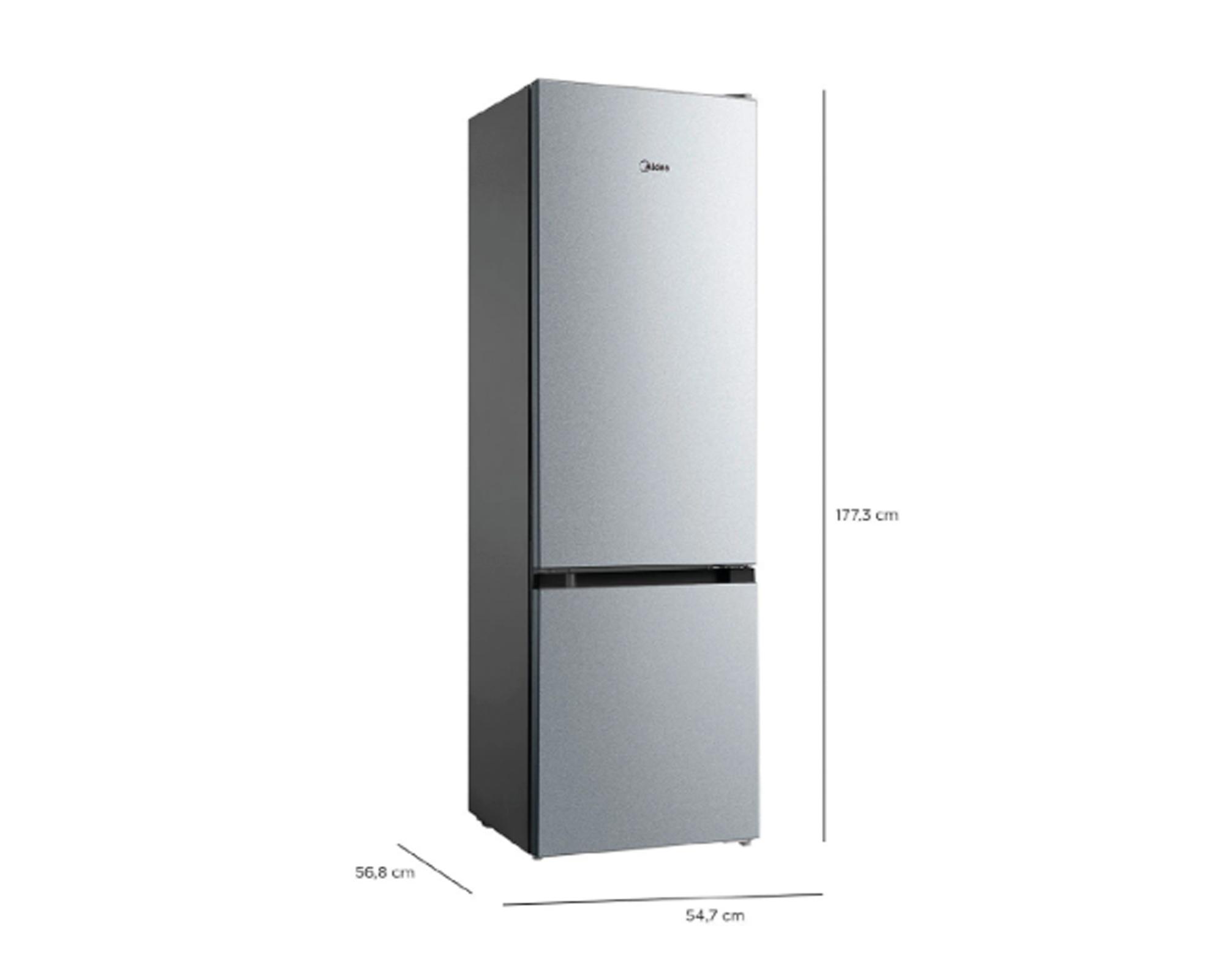 Refrigerador Bottom Freezer frío directo 259 litros silver-5