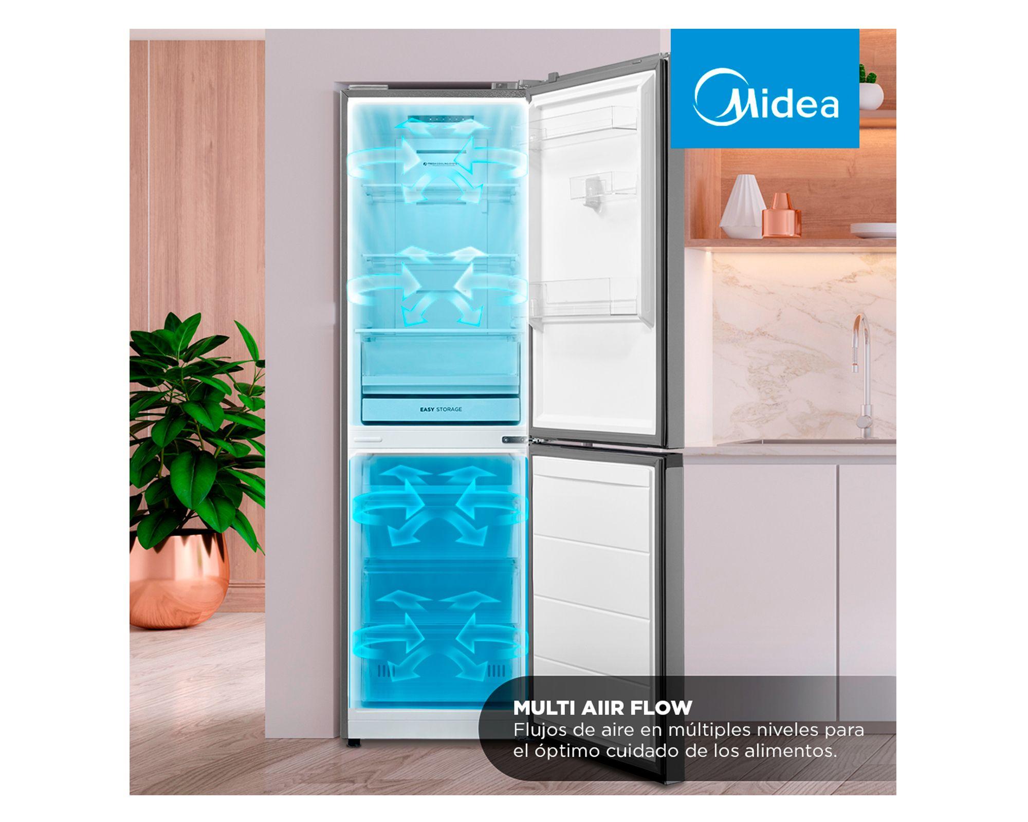 Refrigerador Bottom Freezer no frost 259 litros silver-4