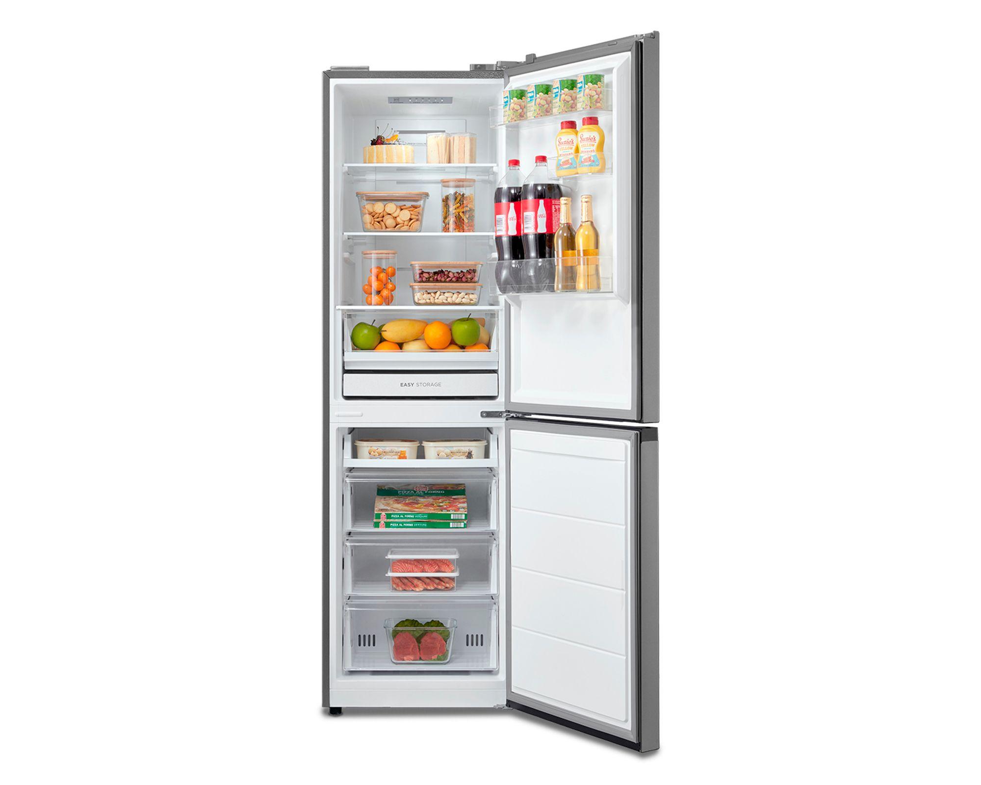 Refrigerador Bottom Freezer no frost 259 litros silver-2