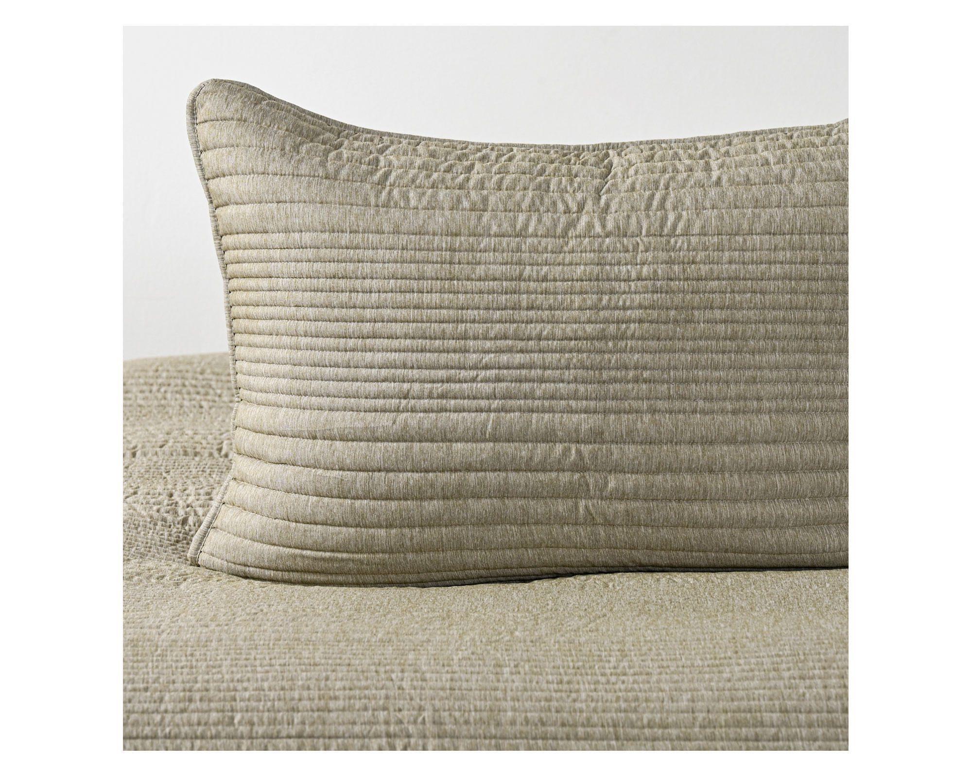 Quilt 1.5 plazas Stripes linen-3