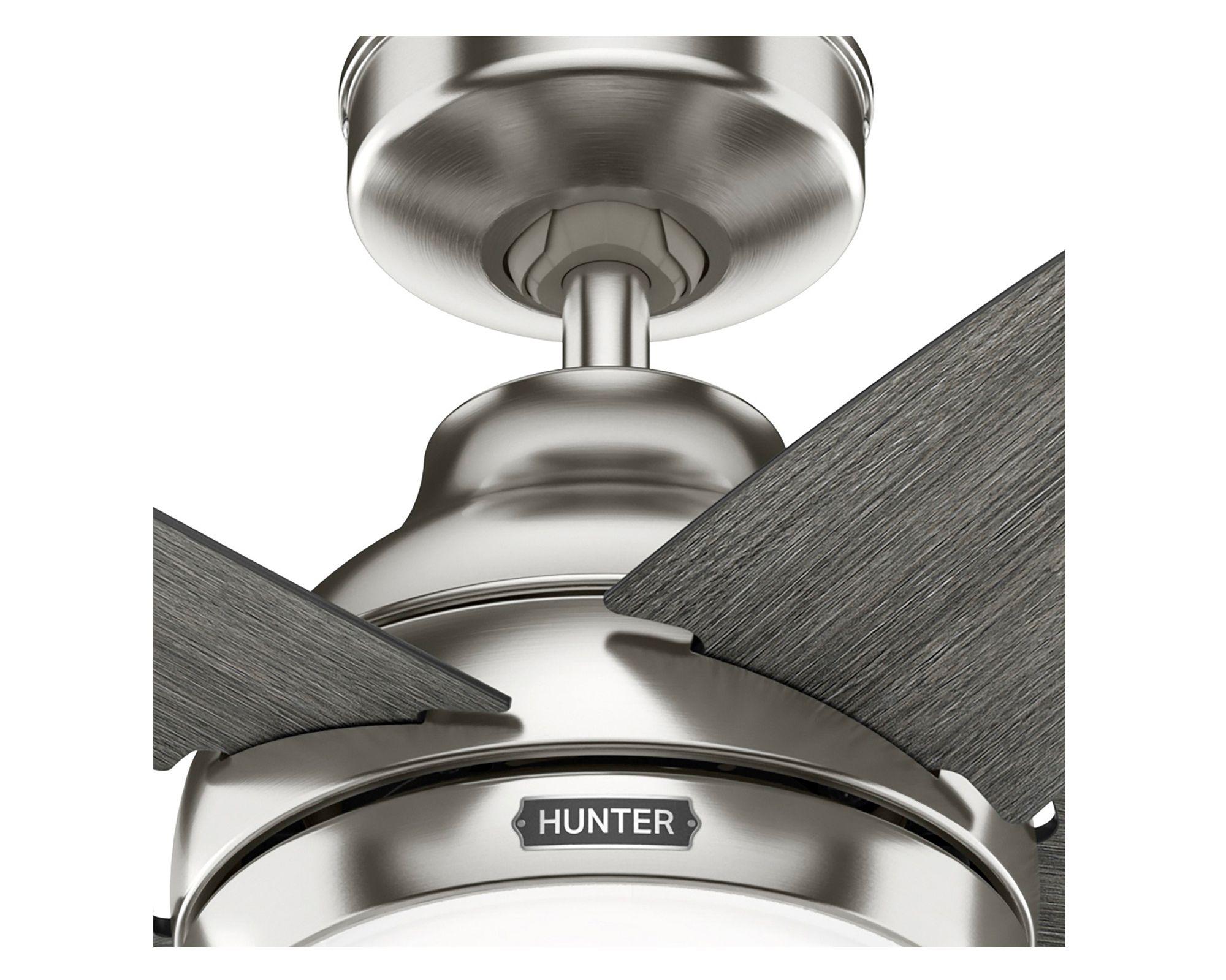 Ventilador techo 132 cm 45W Bernard roble gris-2