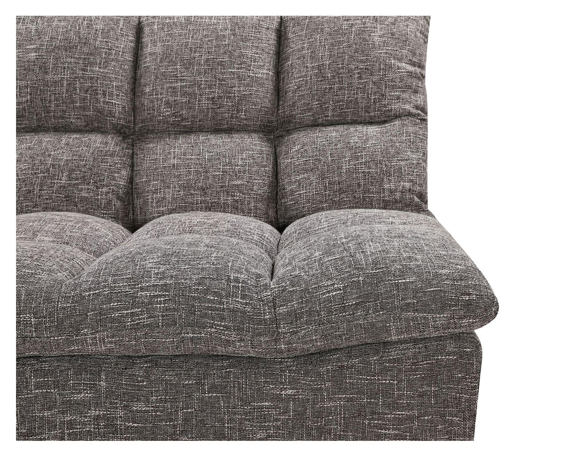 Futón Lorenzo negro jaspeado 88x181x96 cm-2