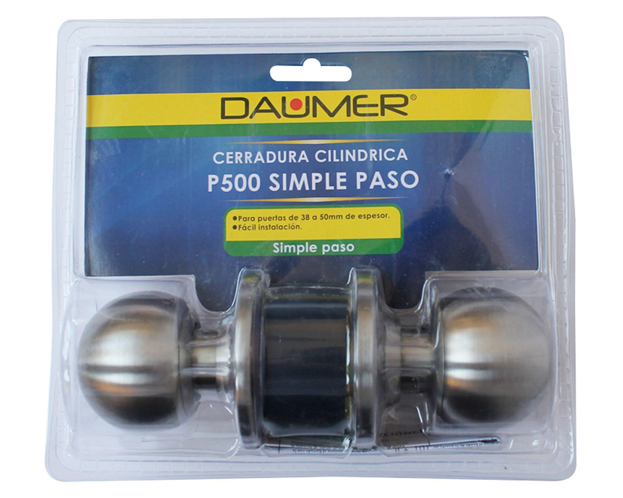 Cerradura pomo cilíndrica paso P-500-0