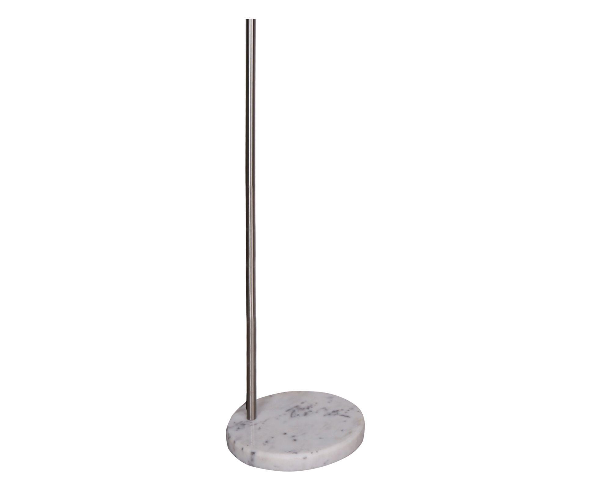 Lámpara pie E27 1L Marbel arc-2