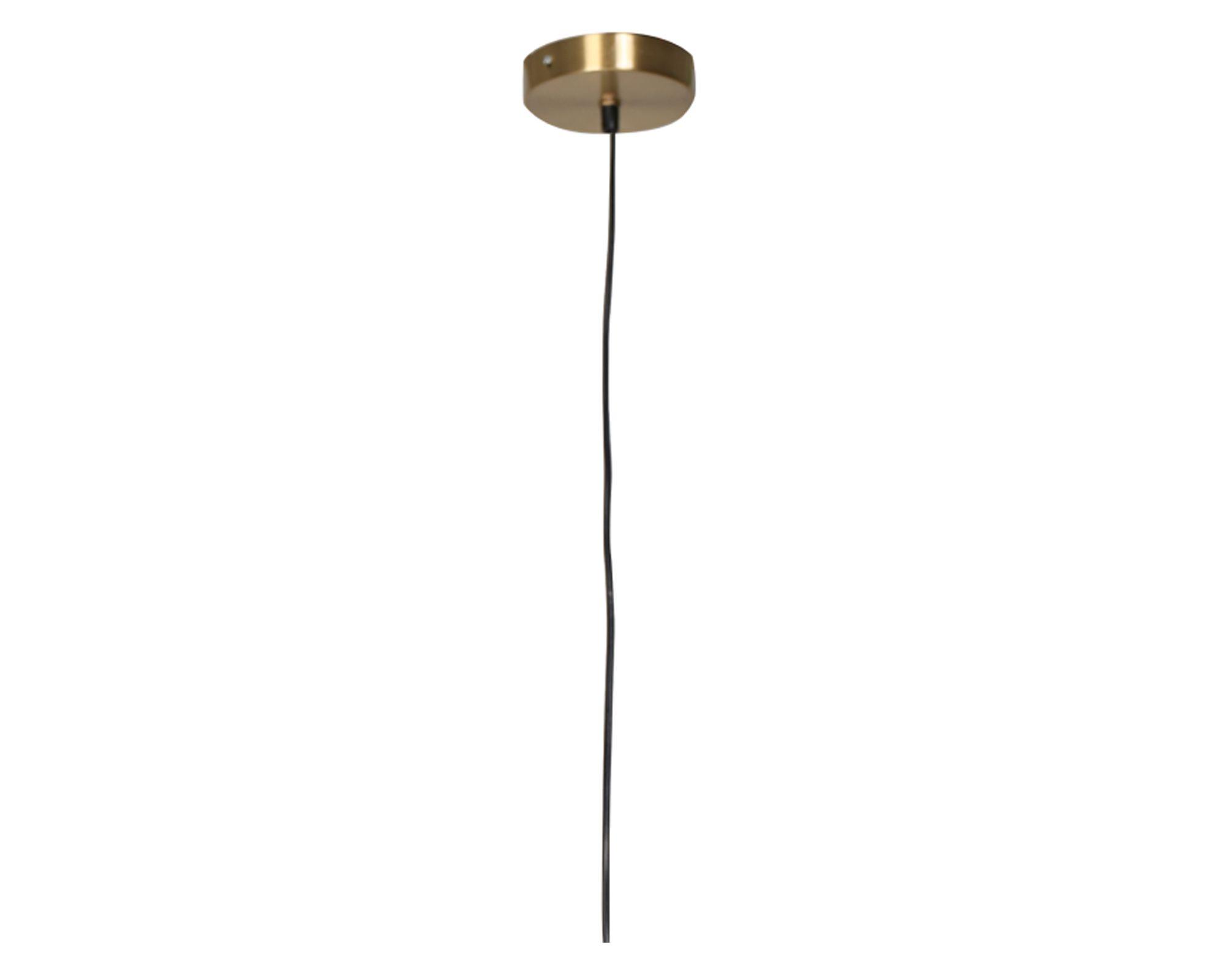Lámpara colgar Base dorado E27 1L-2