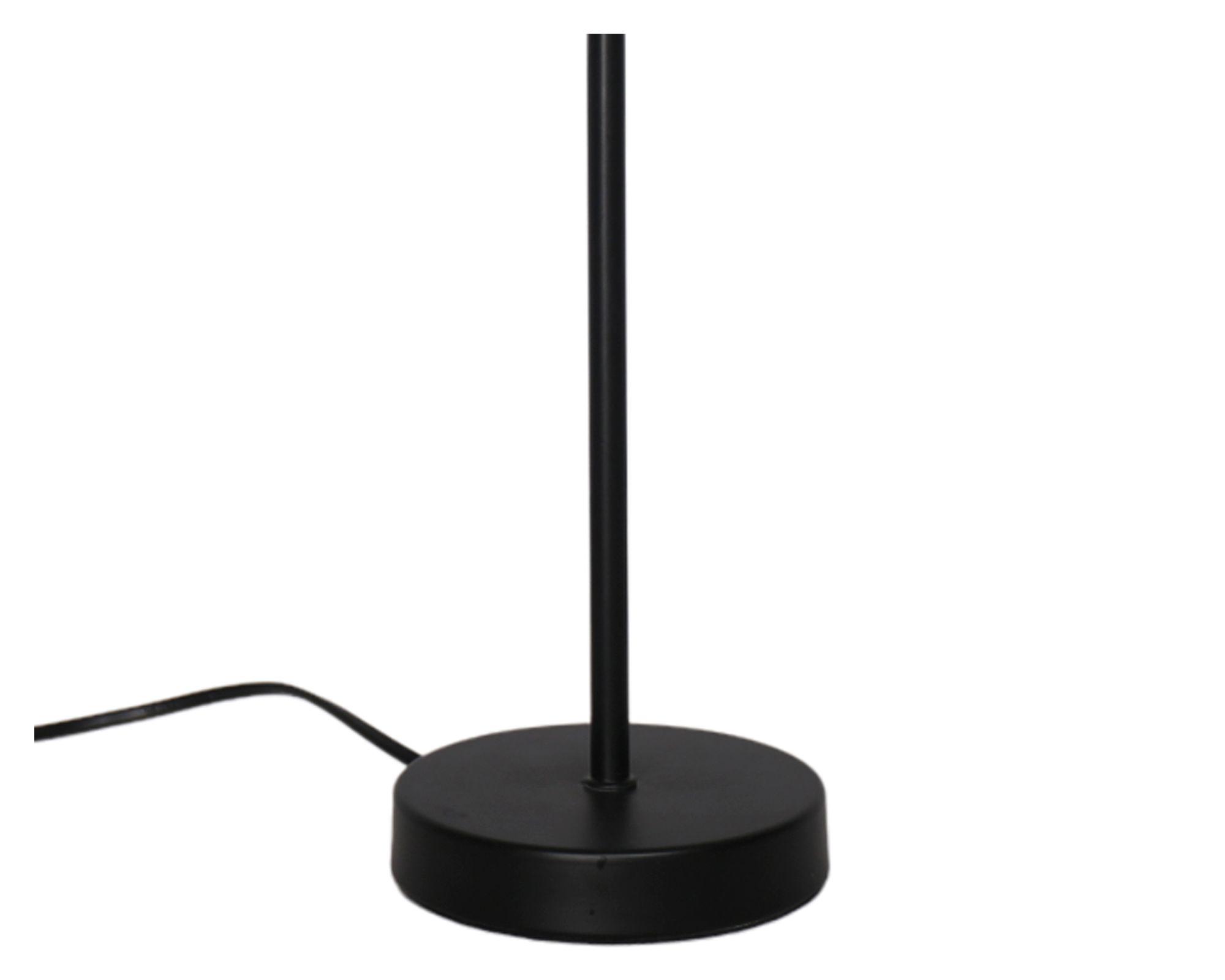 Lámpara mesa Base negro E27 1L-2