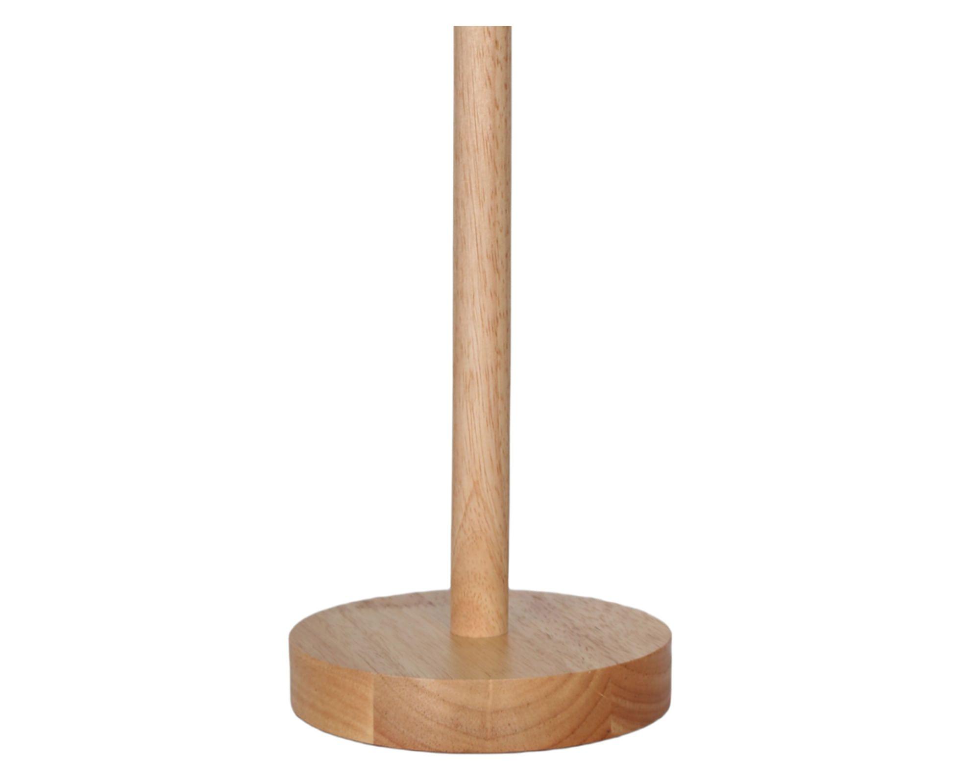 Lámpara mesa Base madera E27 1L-5