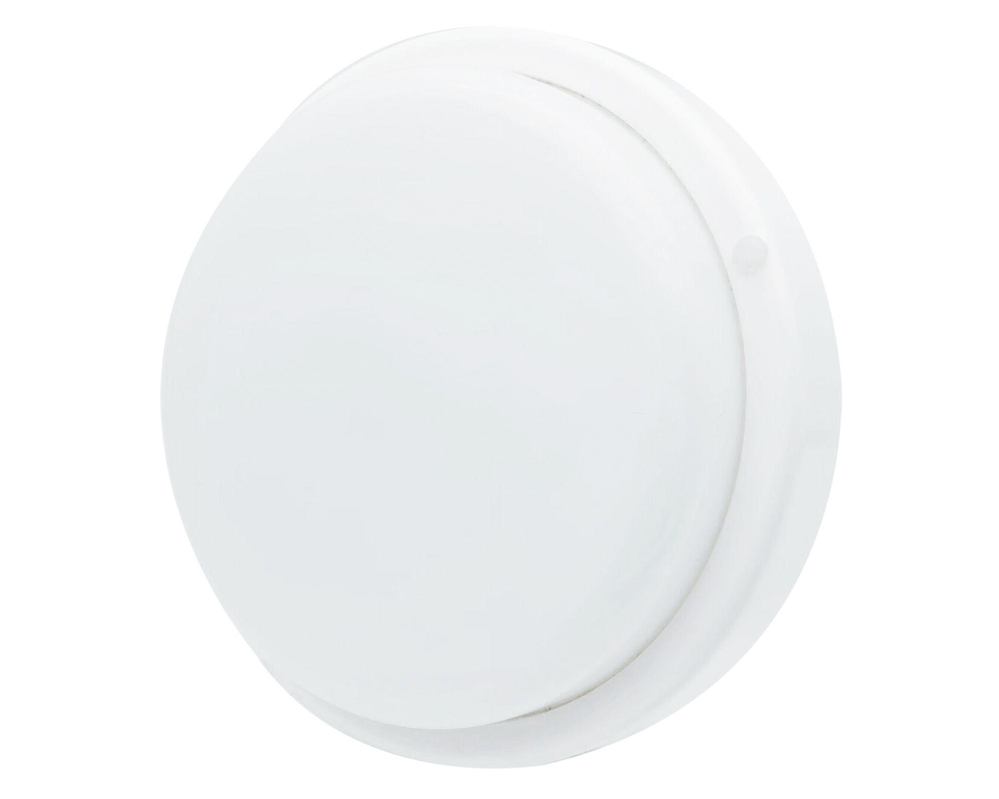 Tortuga LED redonda blanco 8W luz fría-2