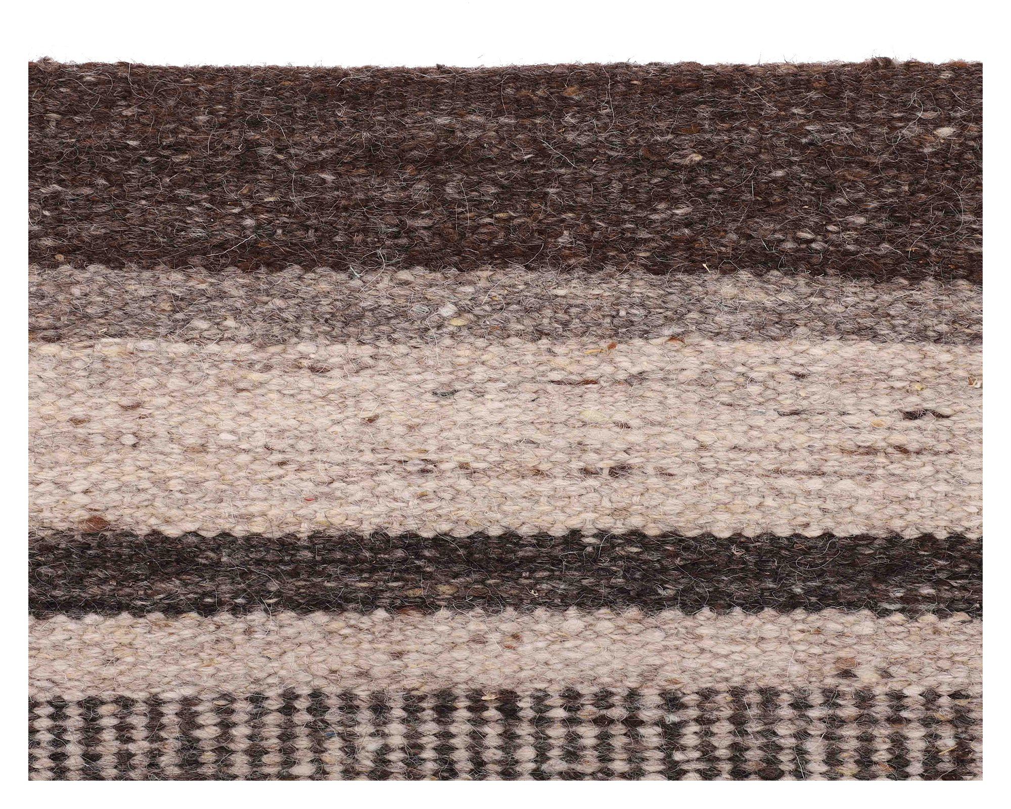 Alfombra living-comedor 140x200 cm Kelim Tribal Wadmal diseño-2
