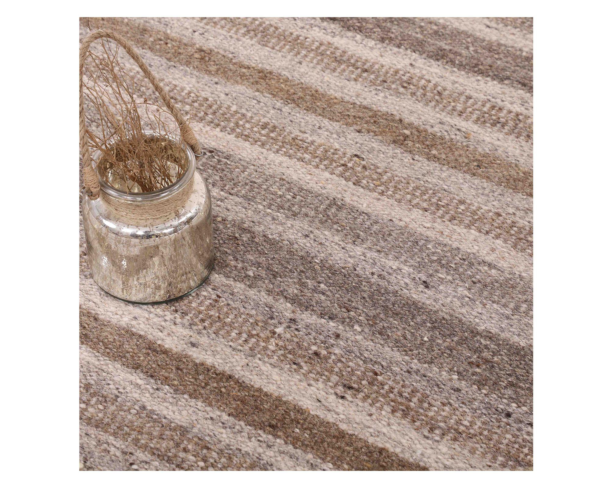 Alfombra living-comedor 160x230 cm Kelim Tribal Wadmal diseño-2