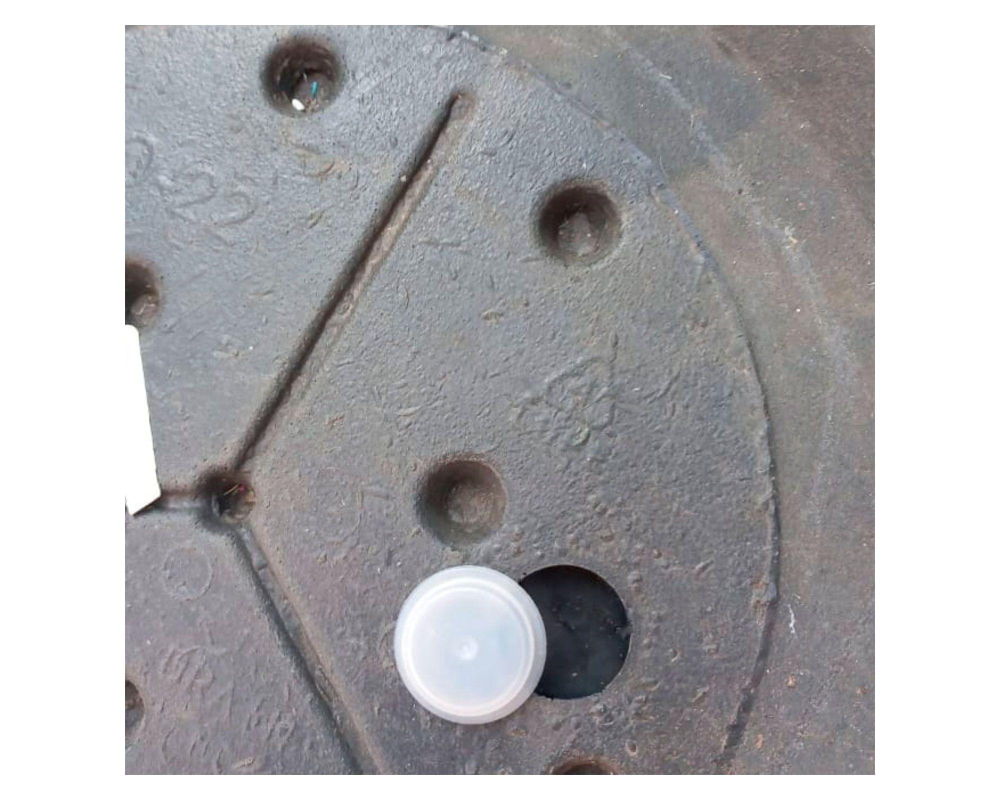 Macetero 33 cm ovalado arena Muna-3