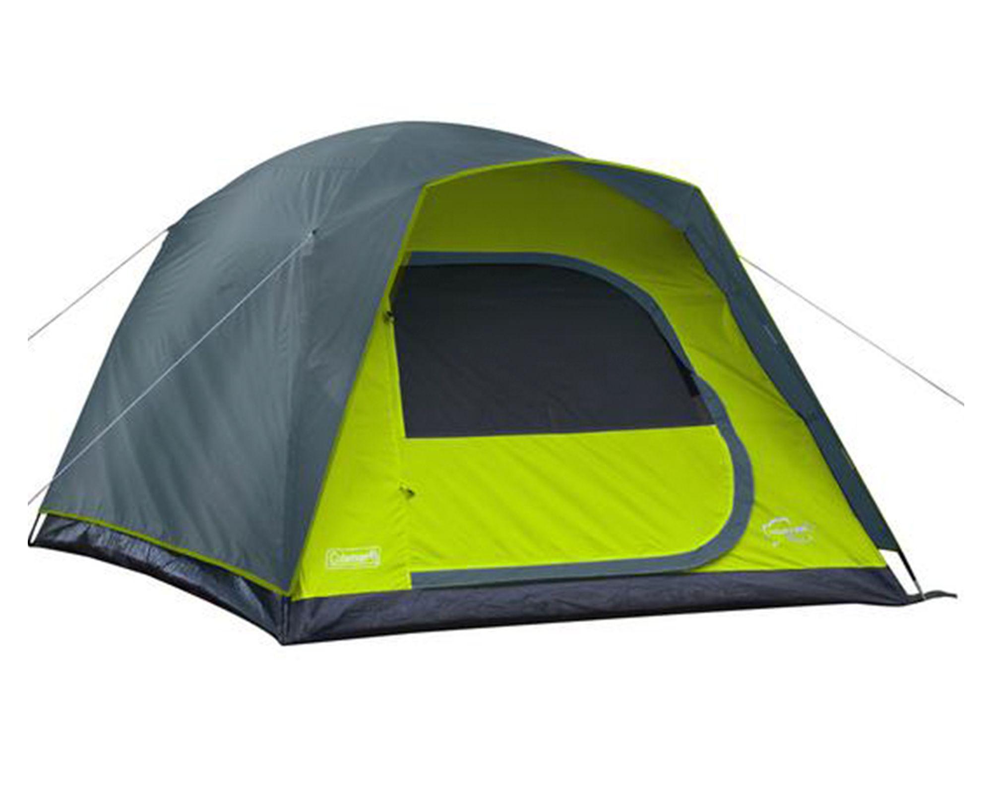 Carpa 4 personas Amazonia verde/gris-0