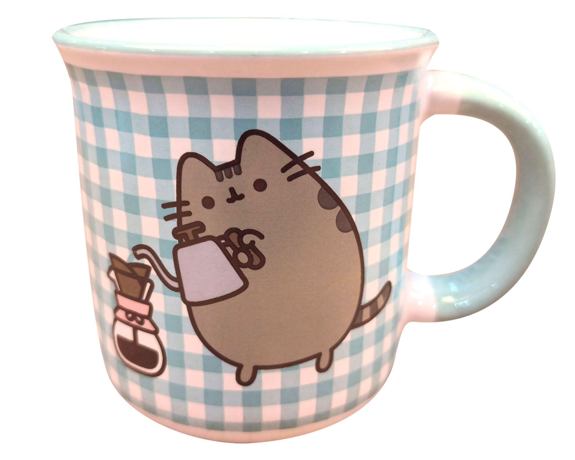Tazón cerámica Pusheen azul-0