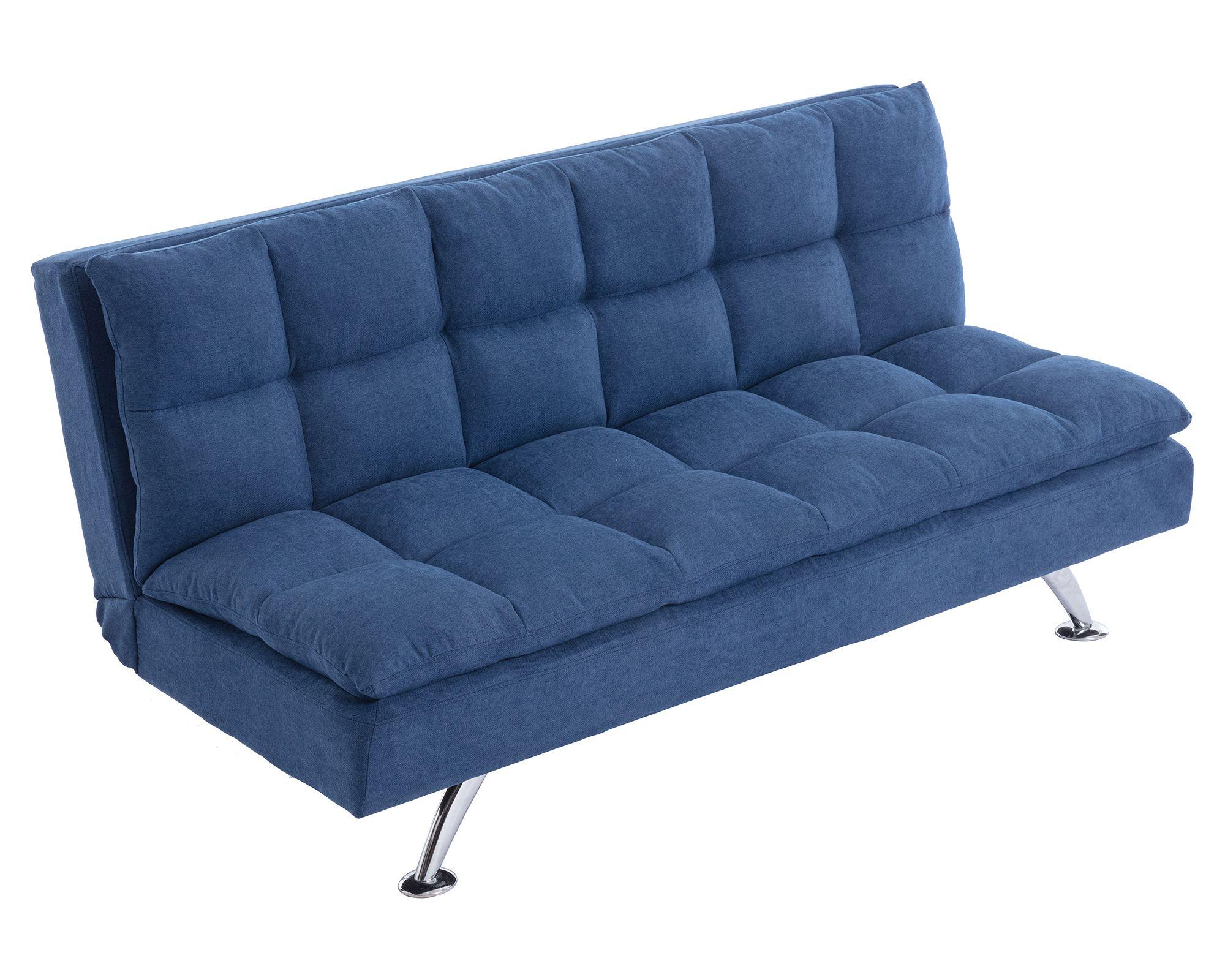 Futón 2 cuerpos Lorenzo 3.0 azul-1