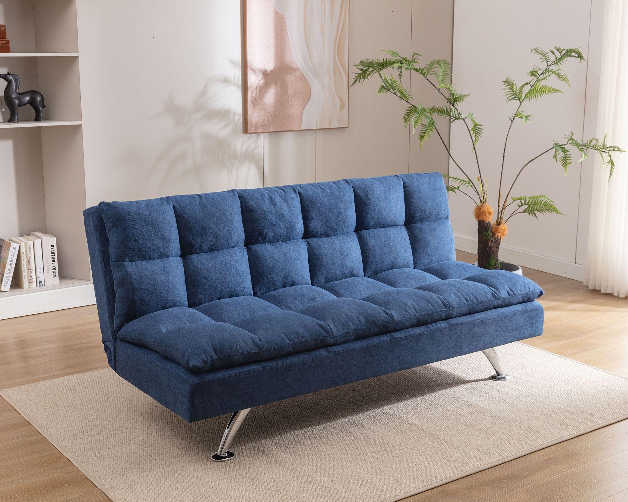 Futón 2 cuerpos Lorenzo 3.0 azul-5