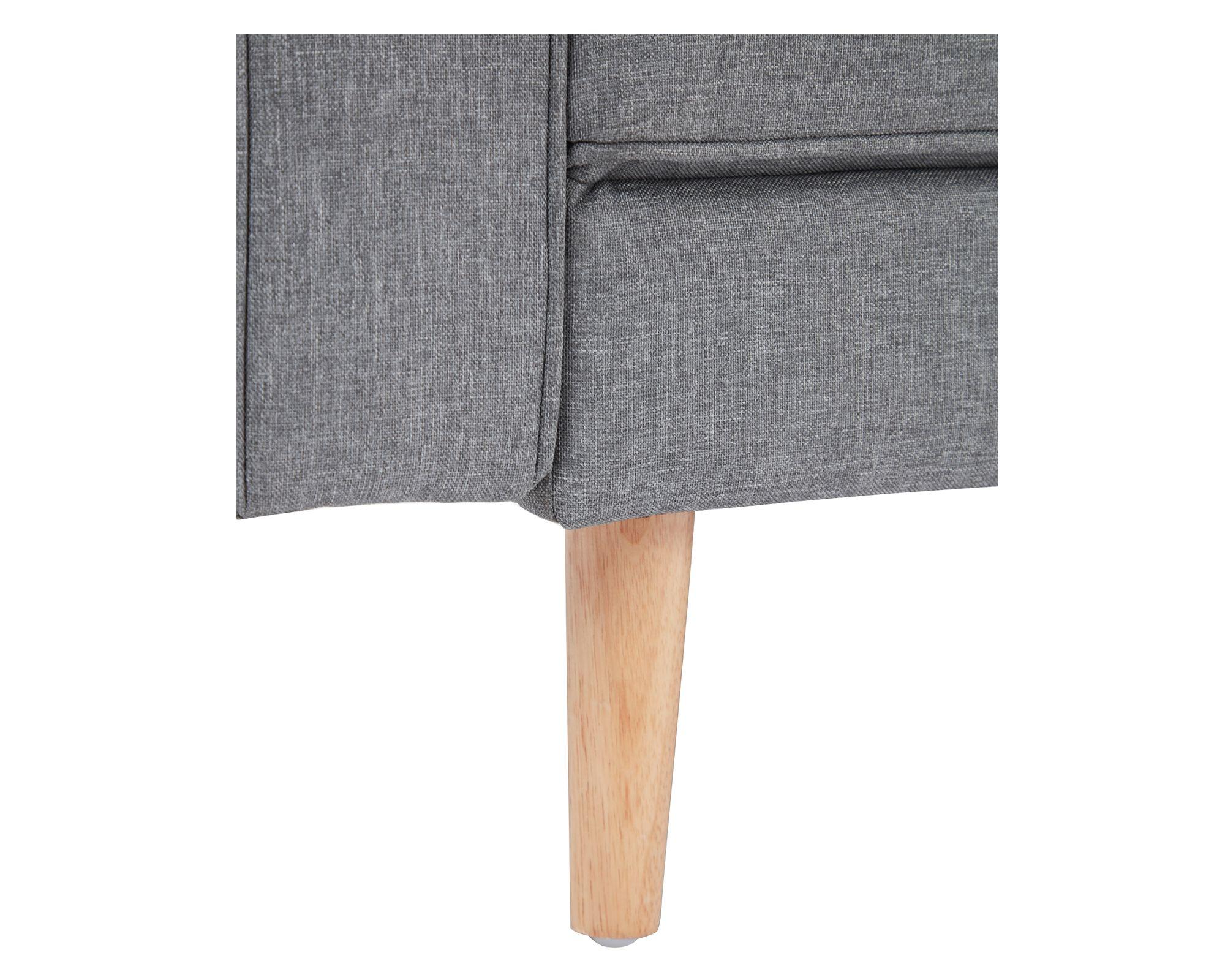 Sofá cama 3 cuerpos Isidro 3.0 gris-3
