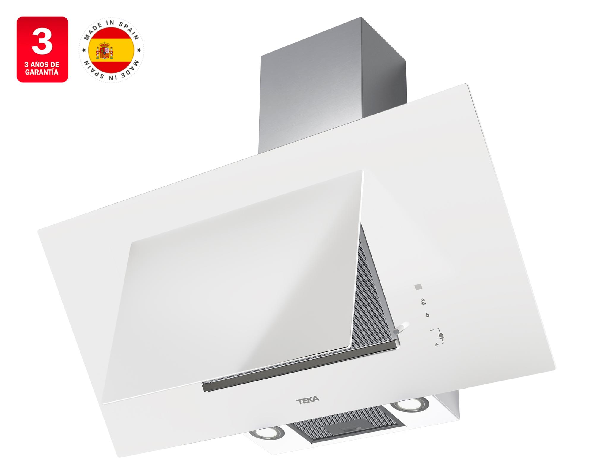 Campana decorativa DVT Pro 98660 TBS WH 286W-1