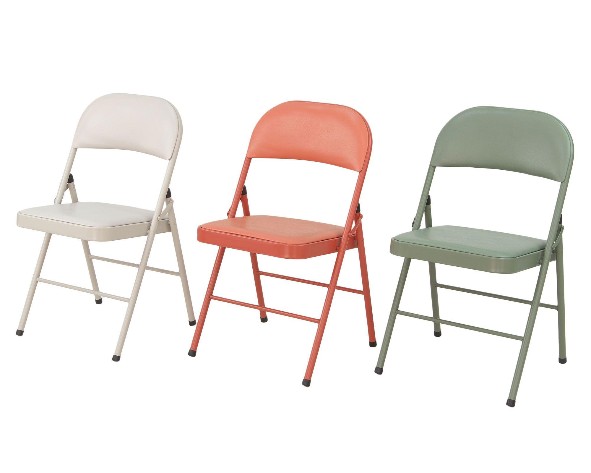 Silla plegable beige-1