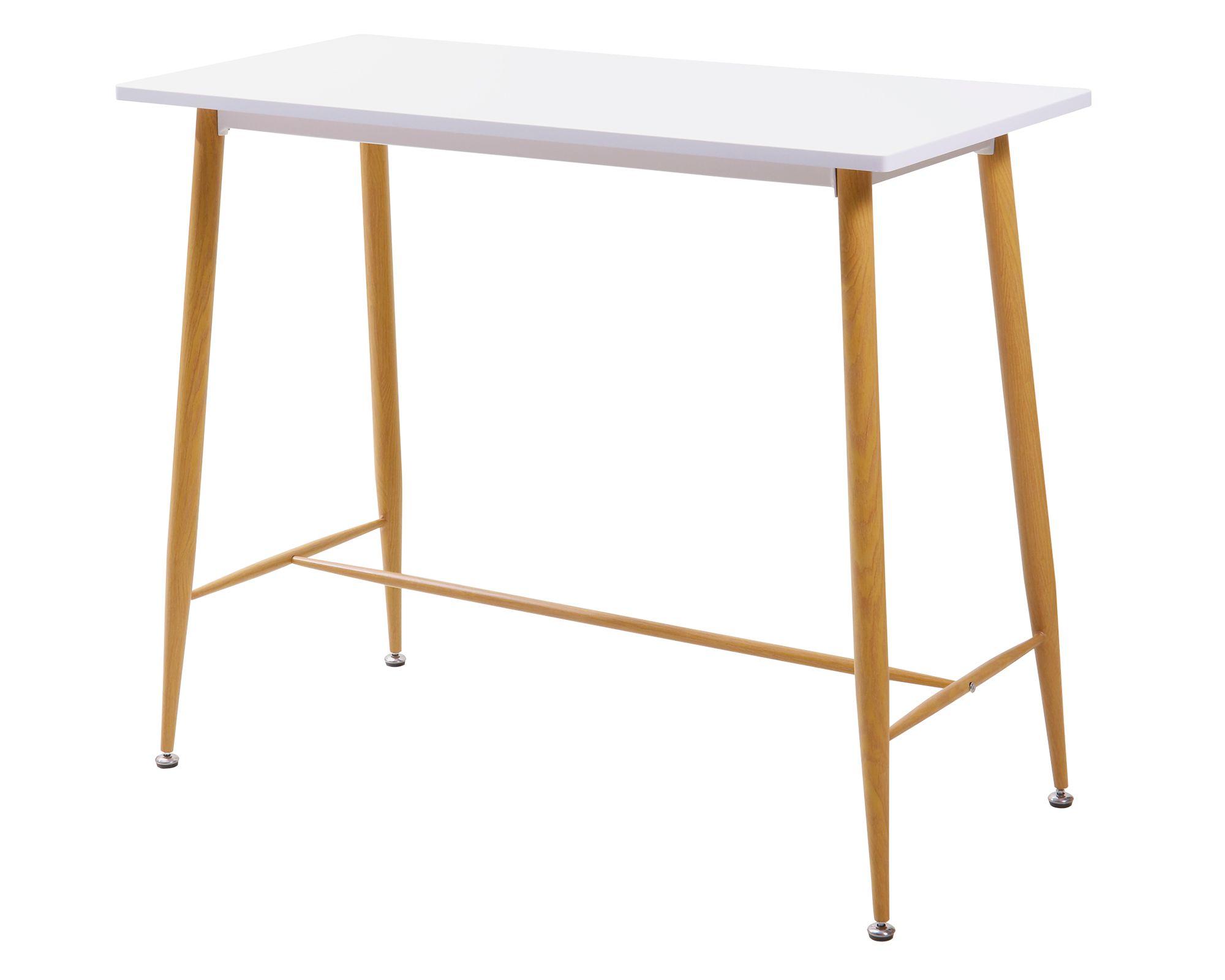 Comedor bar 4 sillas blanco-1