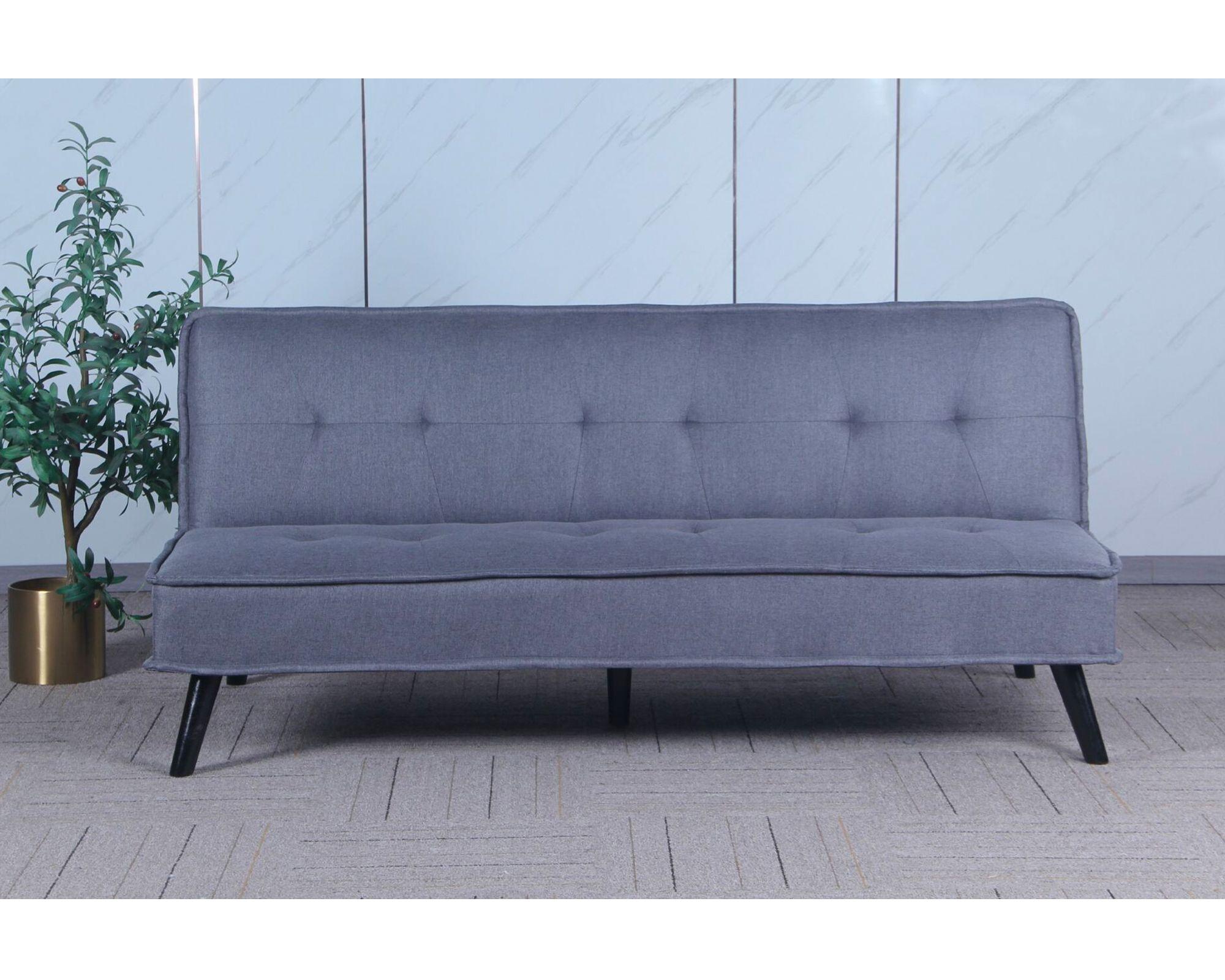 Futón Pac gris 79x182x90 cm-4