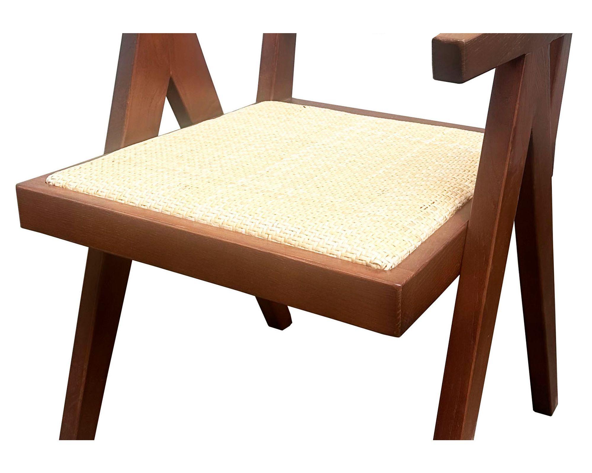 Silla Burkina chocolate/natural-2