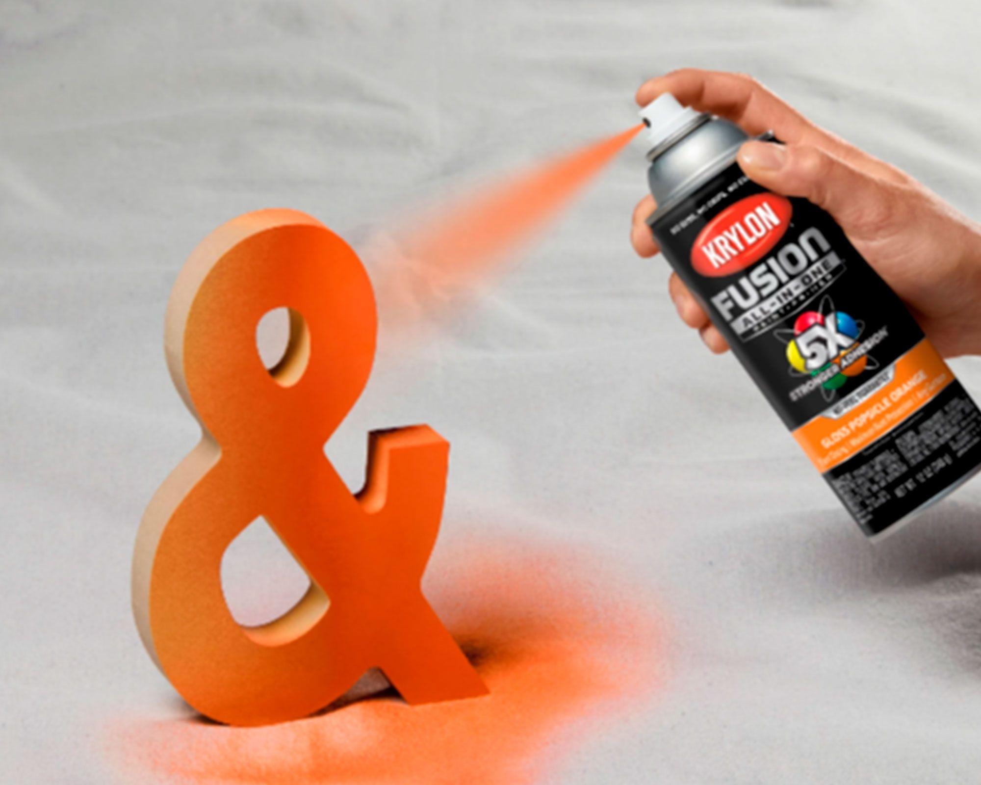 Spray Krylon Fusion 5X Gloss Popsicle Orange 340 g-2