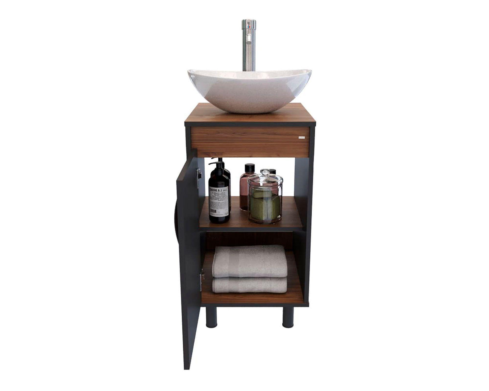 Mueble base vanitorio 40 cm 1 puerta Dustry gales-4