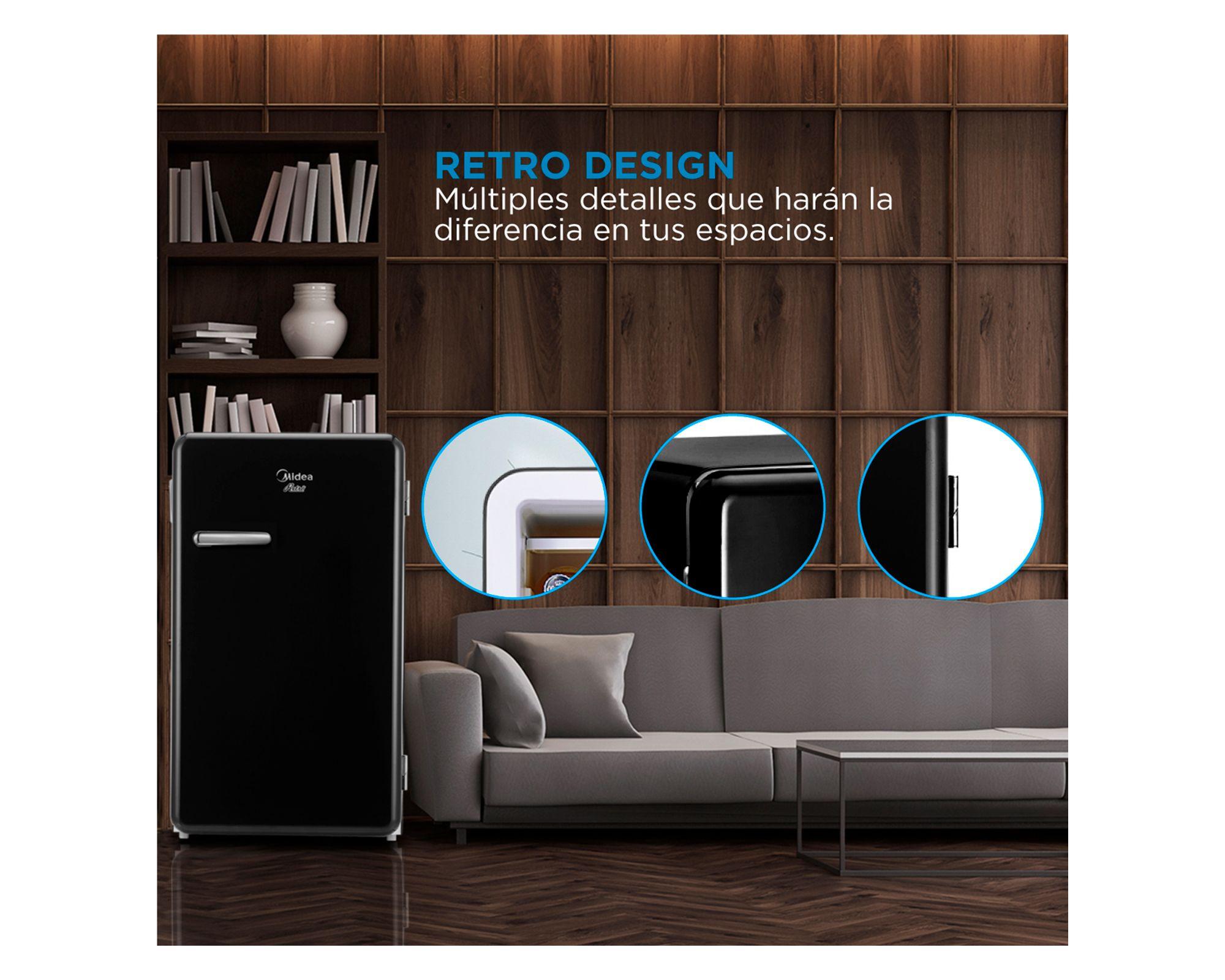 Refrigerador minibar Frio Directo MDRD142FGE30 negro 93 litros-4