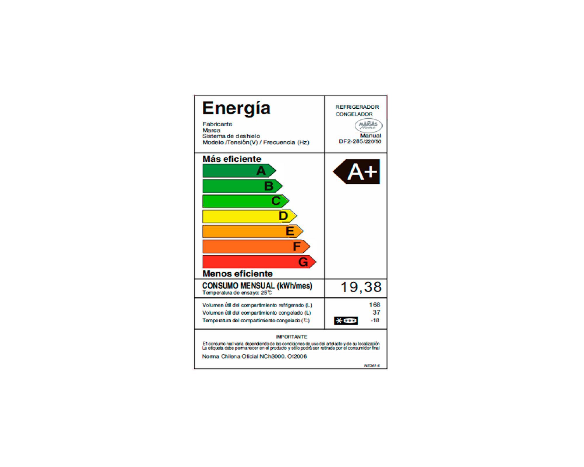 Refrigerador Top Mount frío directo DF2-285 205 lt gris-7