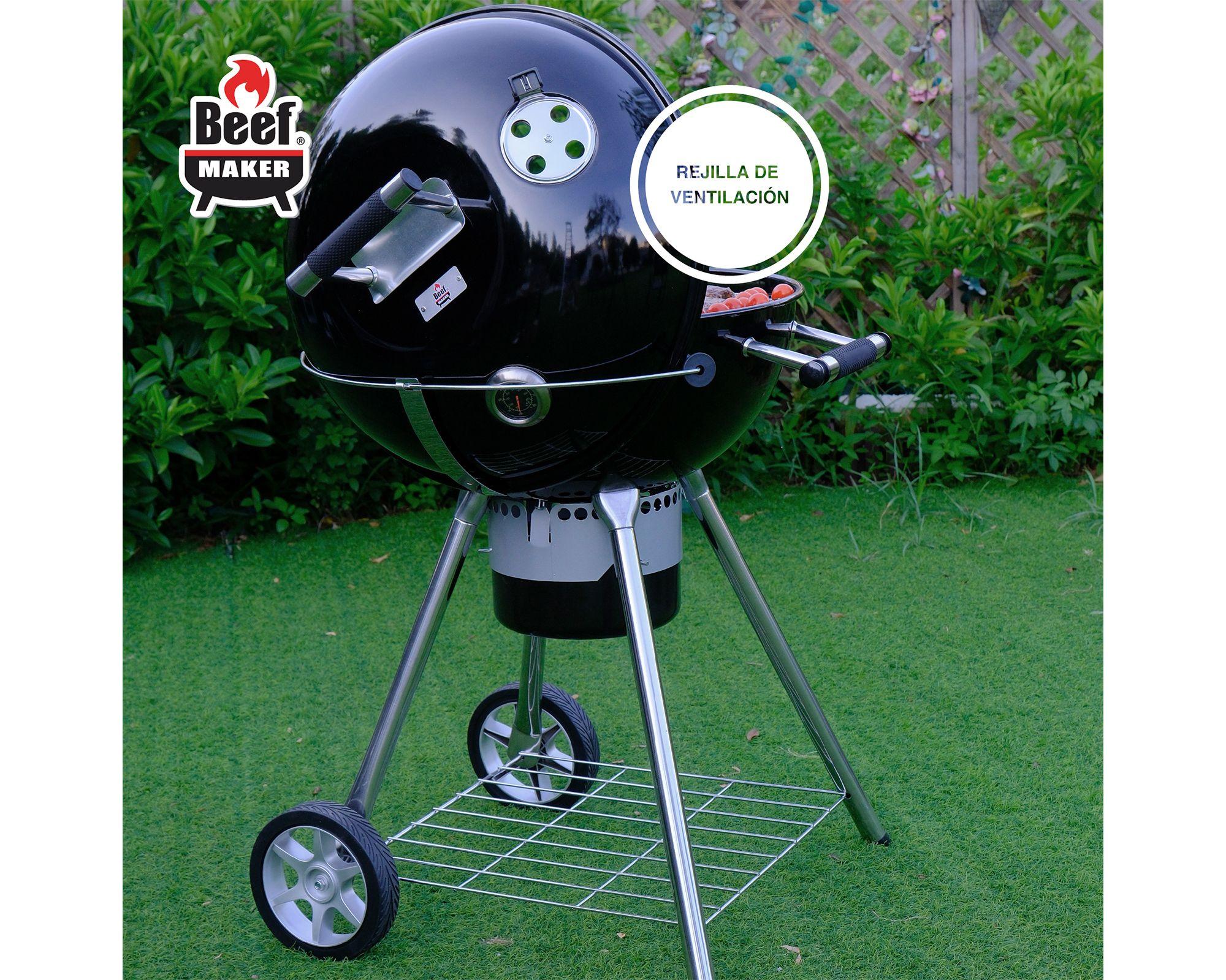 Parrilla a carbón Kettle Arizona negro-4