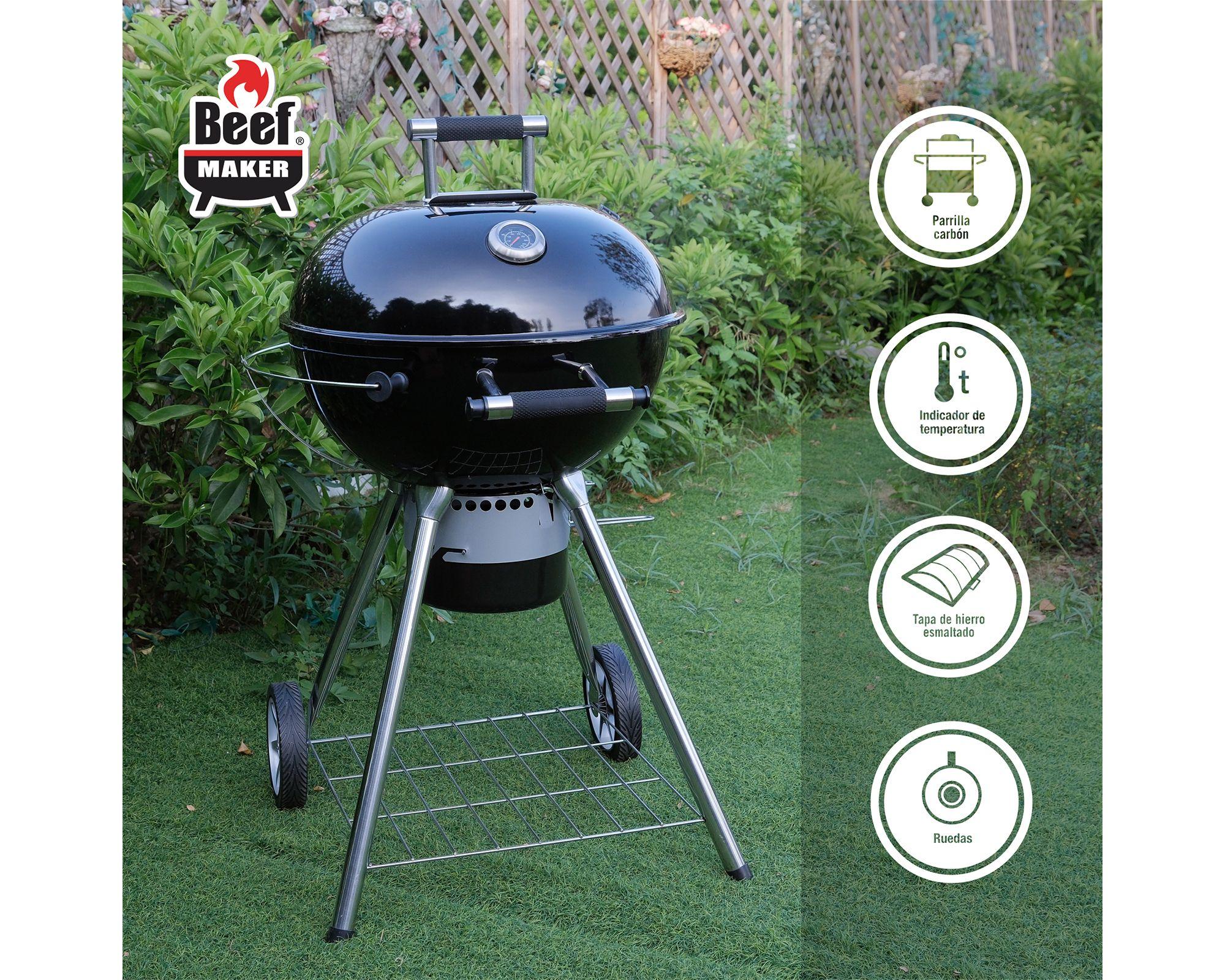 Parrilla a carbón Kettle Arizona negro-2