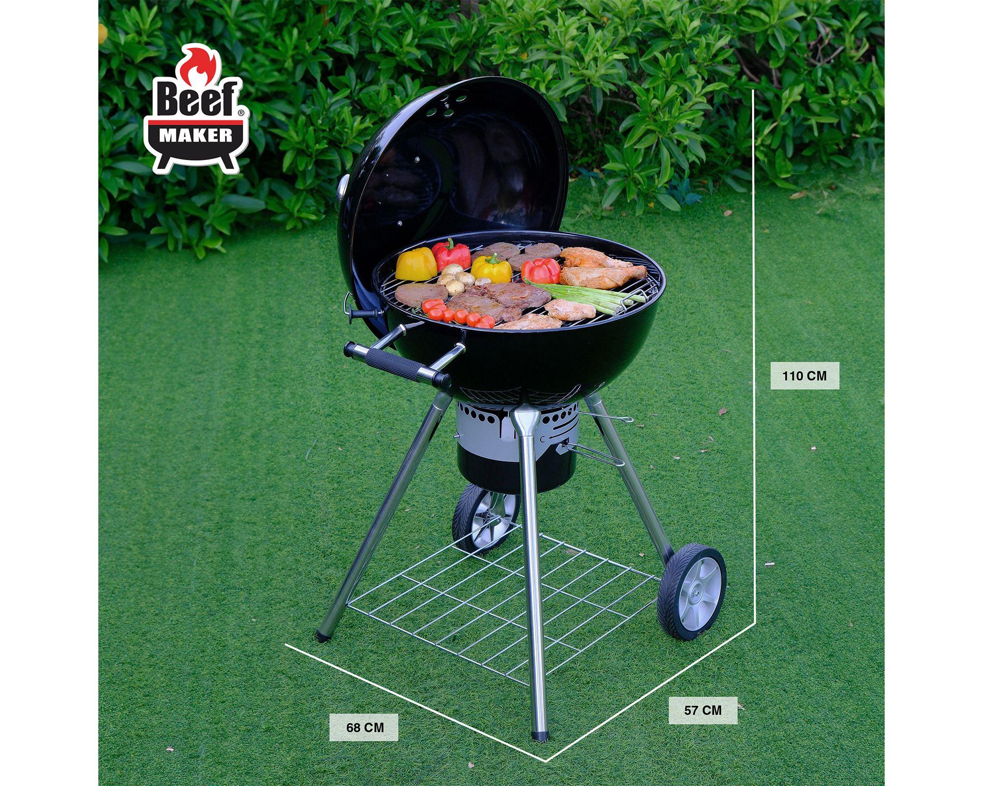 Parrilla a carbón Kettle Arizona negro-7