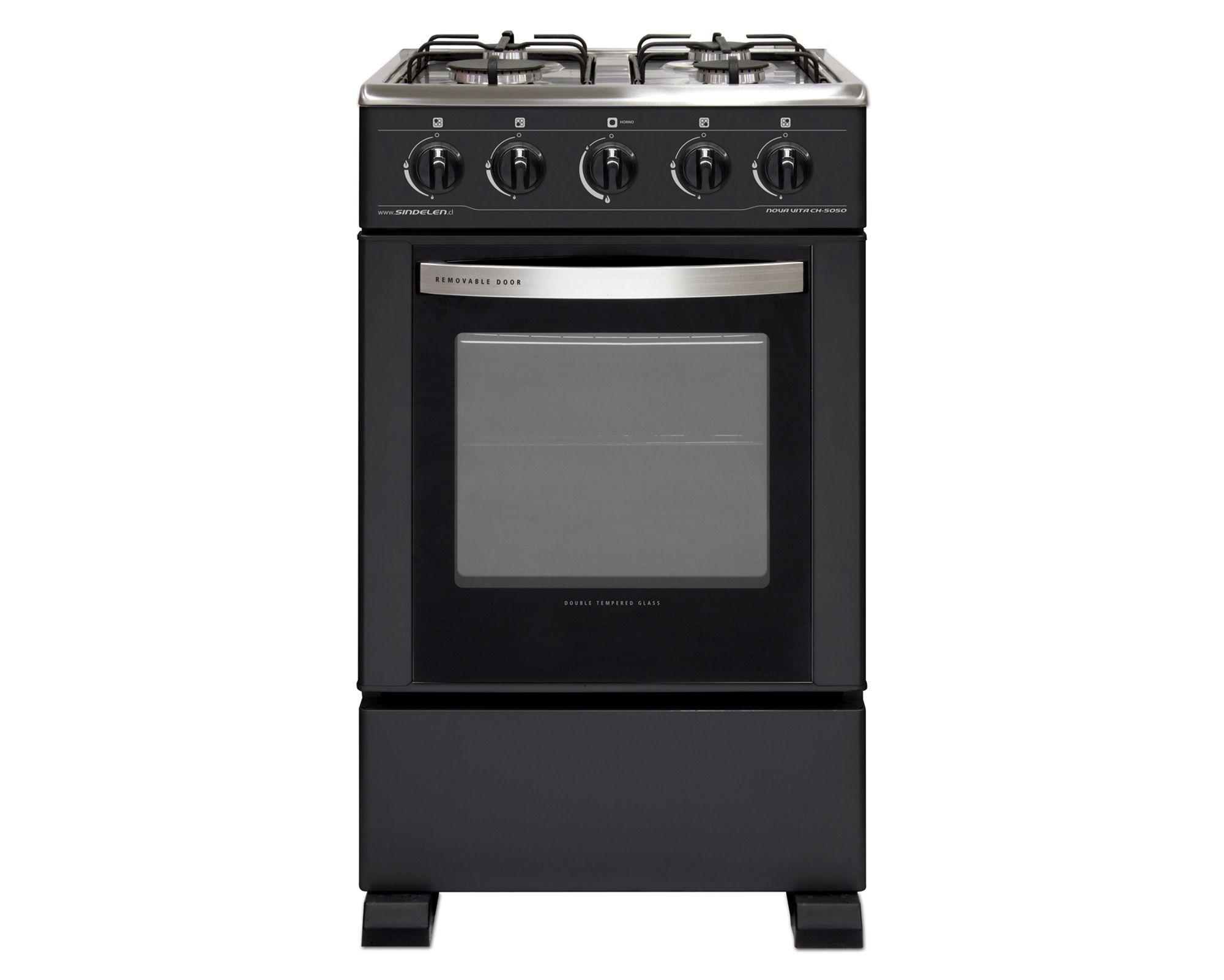 Cocina a gas CH-5050NG 4 quemadores gas licuado negro-0