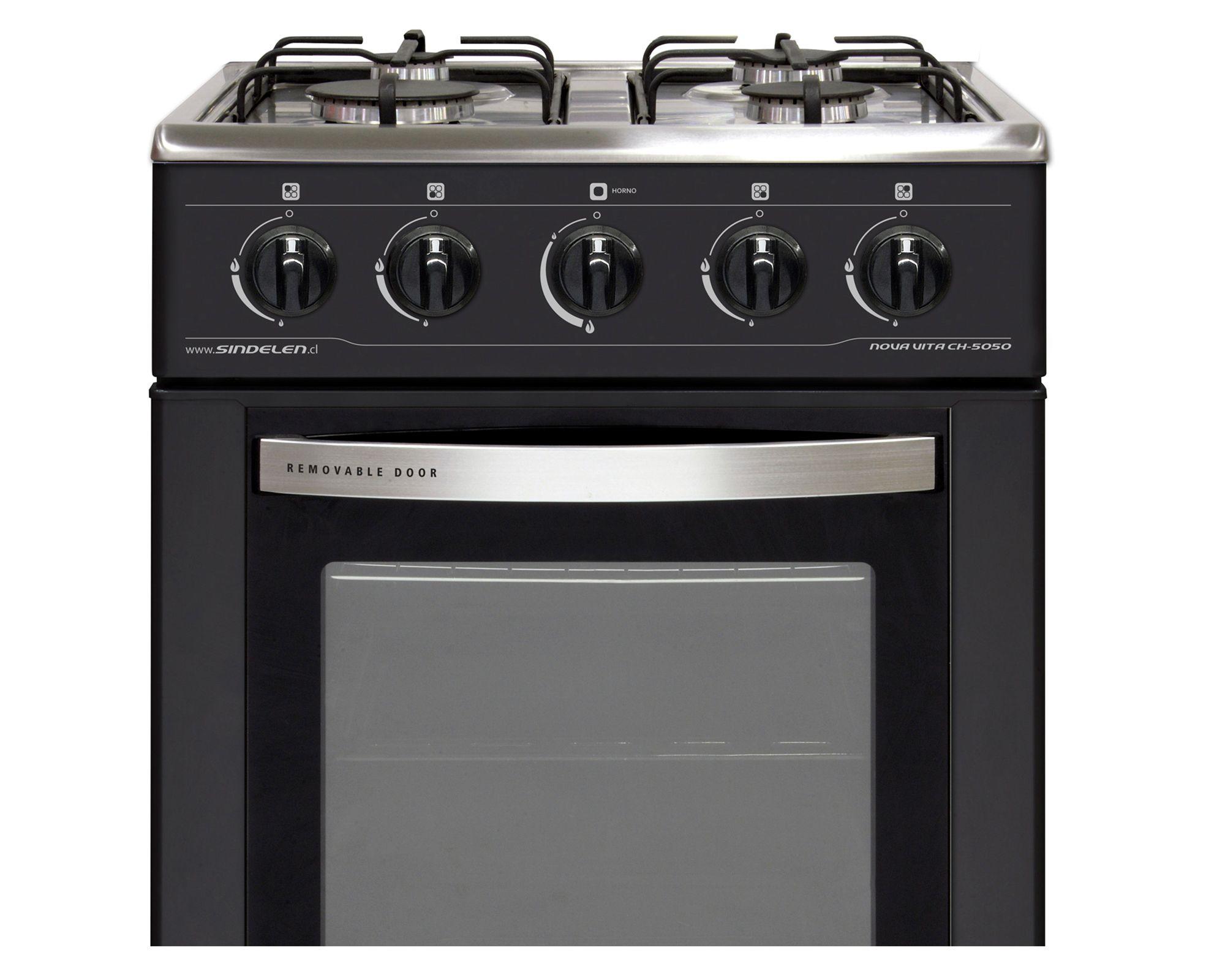 Cocina a gas CH-5050NG 4 quemadores gas licuado negro-1