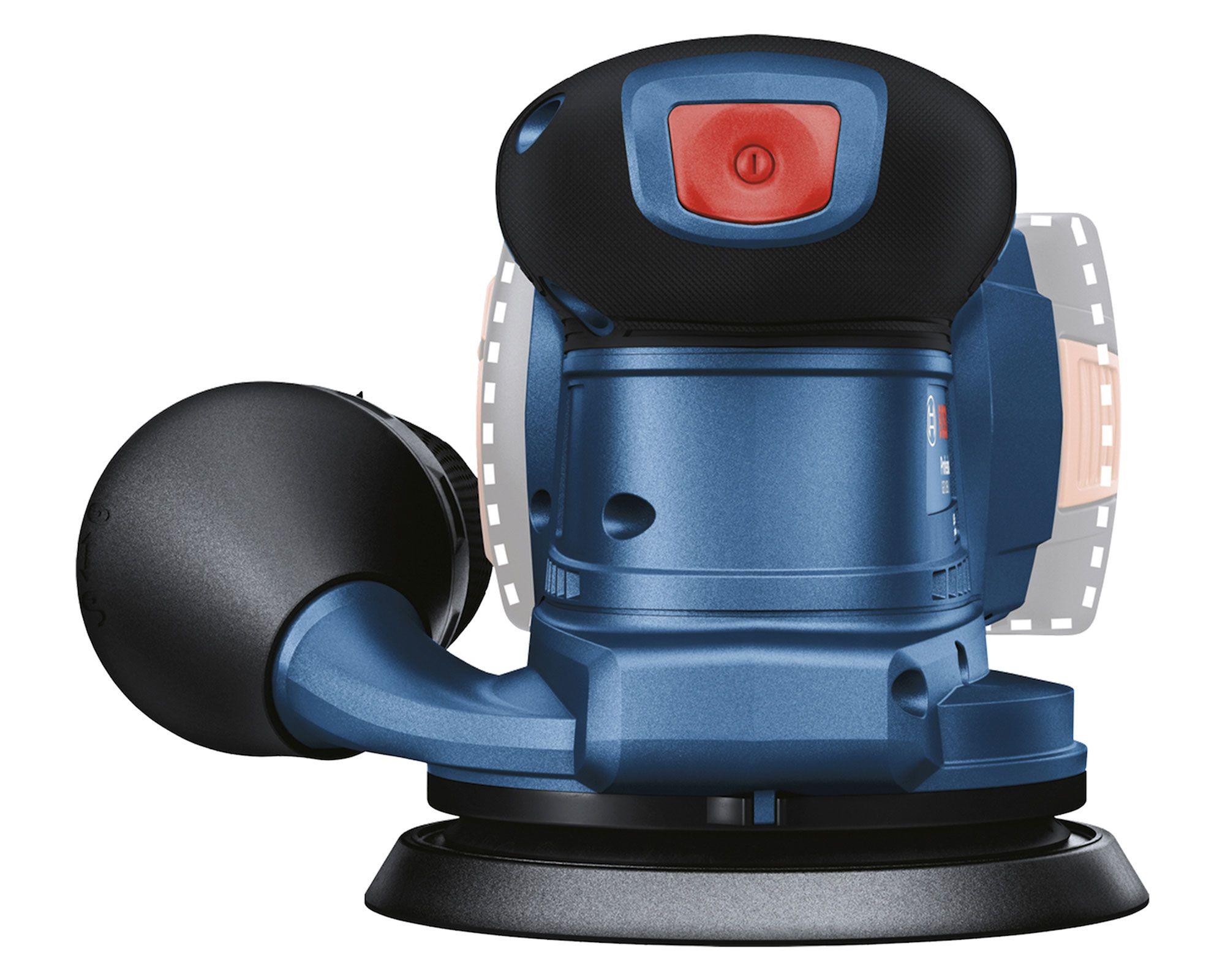 Lijadora roto orbital inalámbrica Bosch GEX 185-LI 18V SB Brushless-3