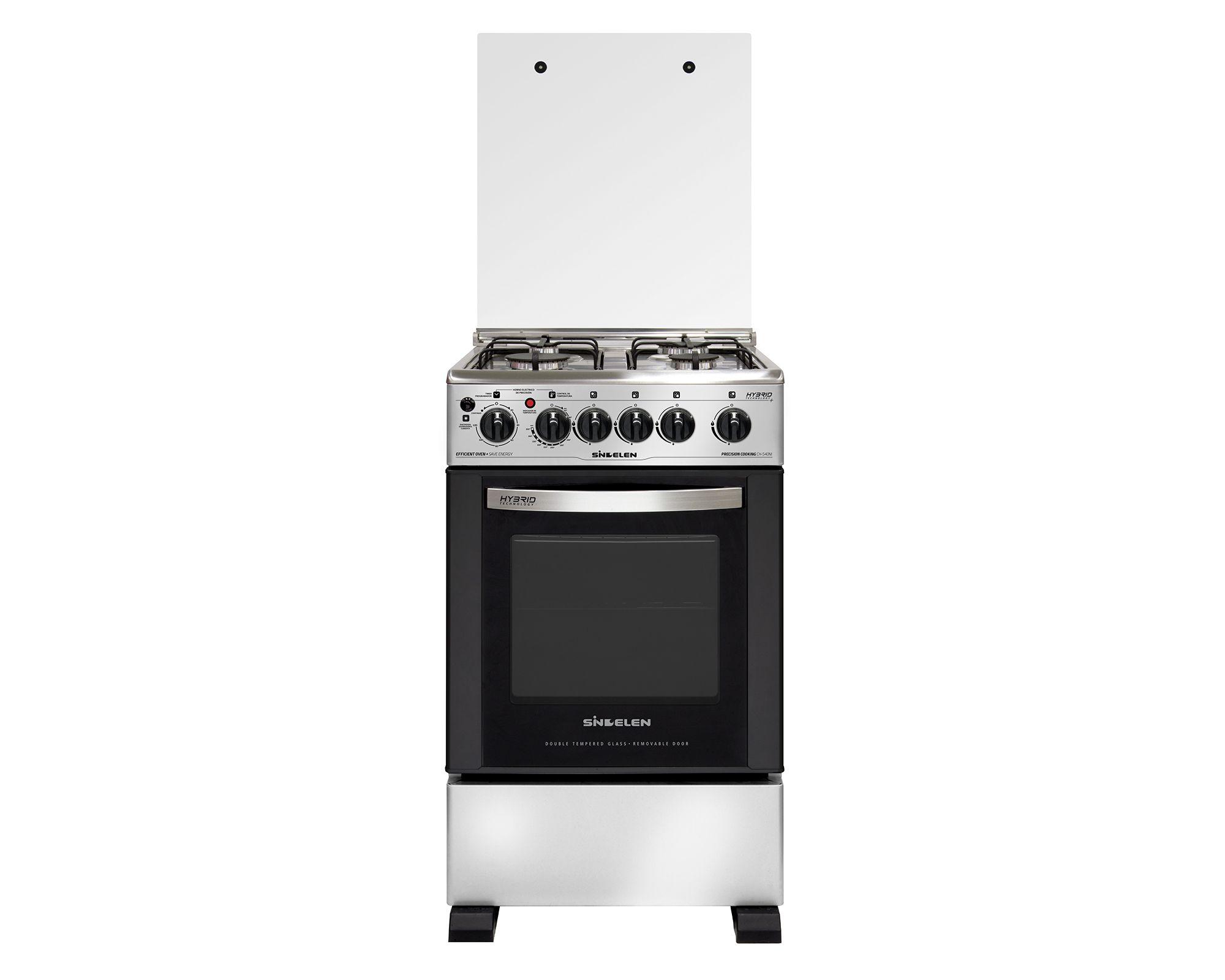 Cocina a gas CH-540NI 4 quemadores gas licuado inox-1
