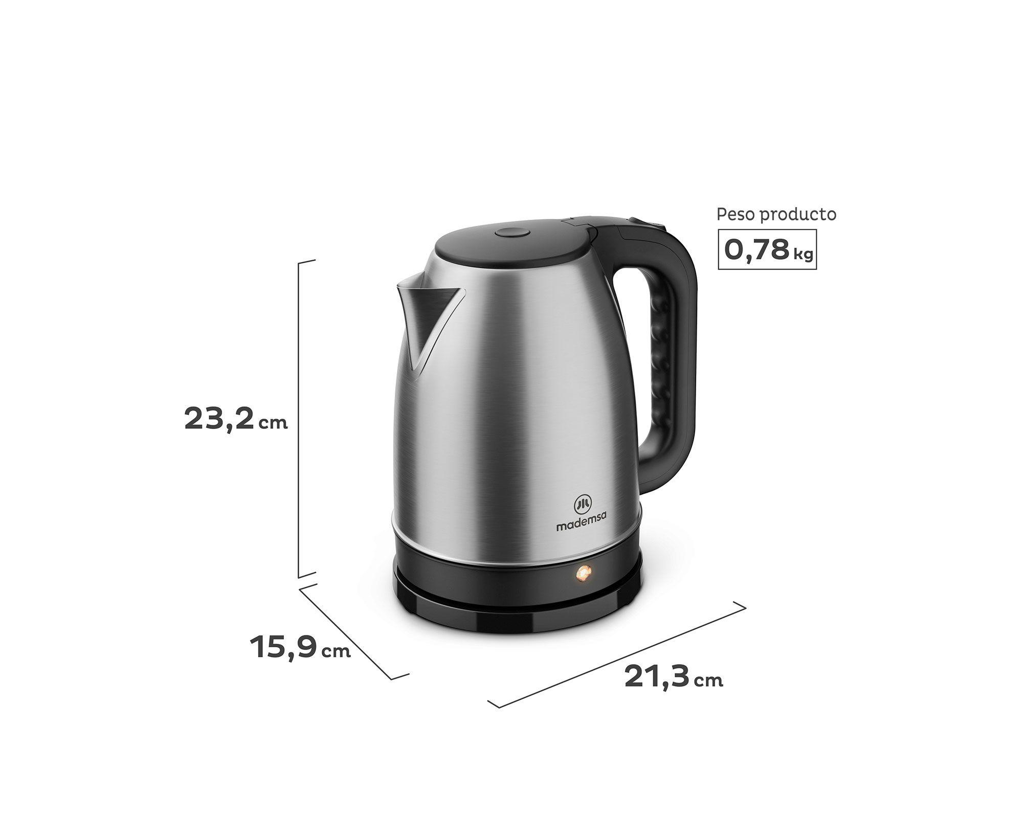 Hervidor MEK10 granite gray 1.8 lt-4