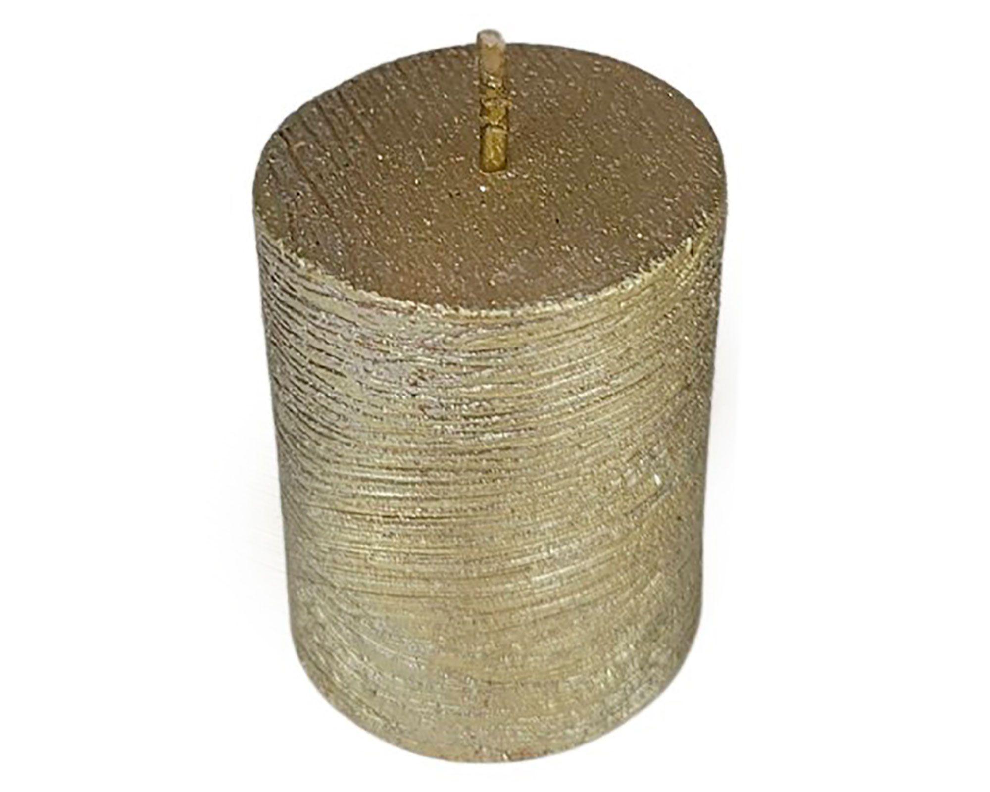 Vela Votiva dorado 4.6x3.7 cm-0