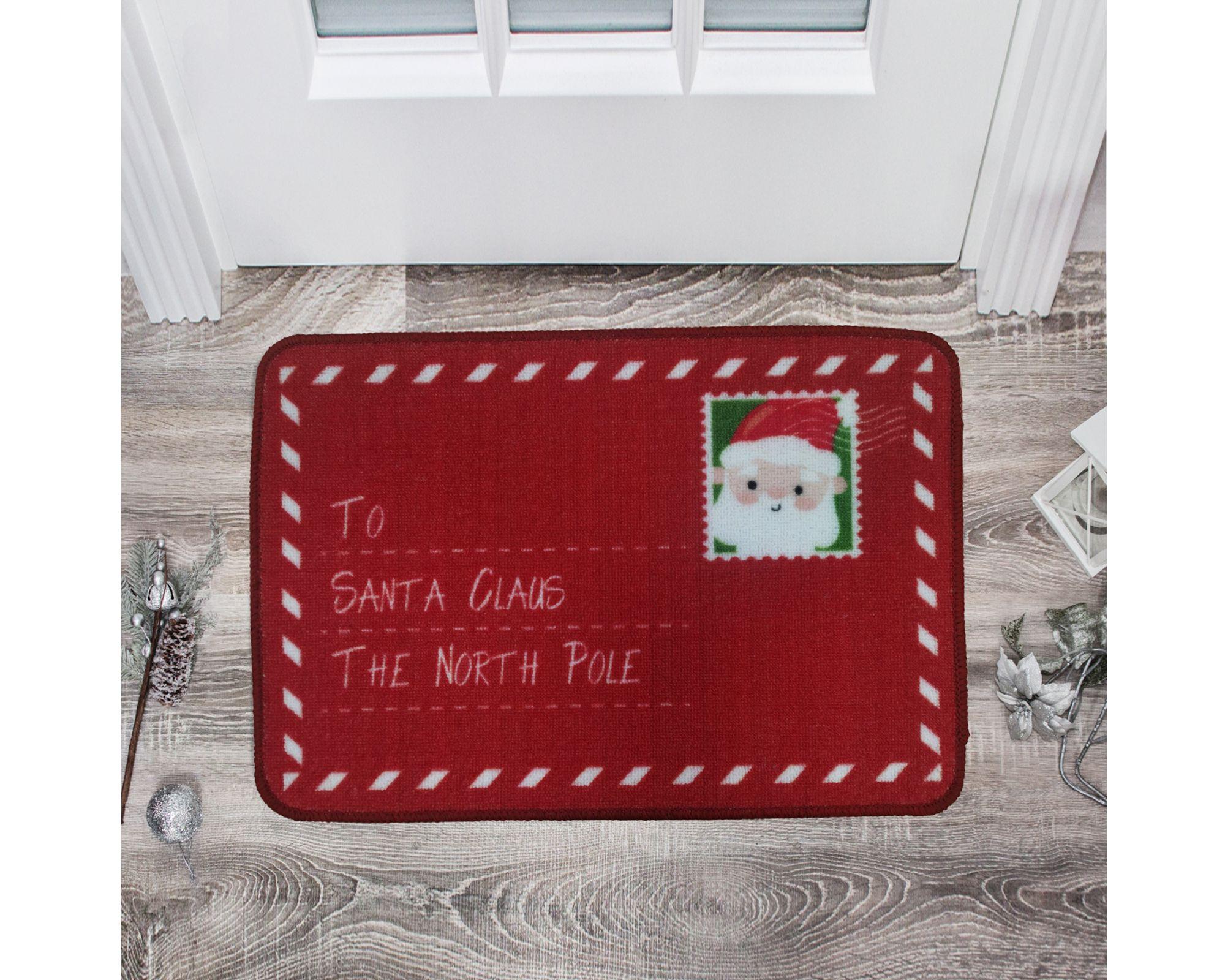 Limpiapiés Carta rojo 40x60 cm-1