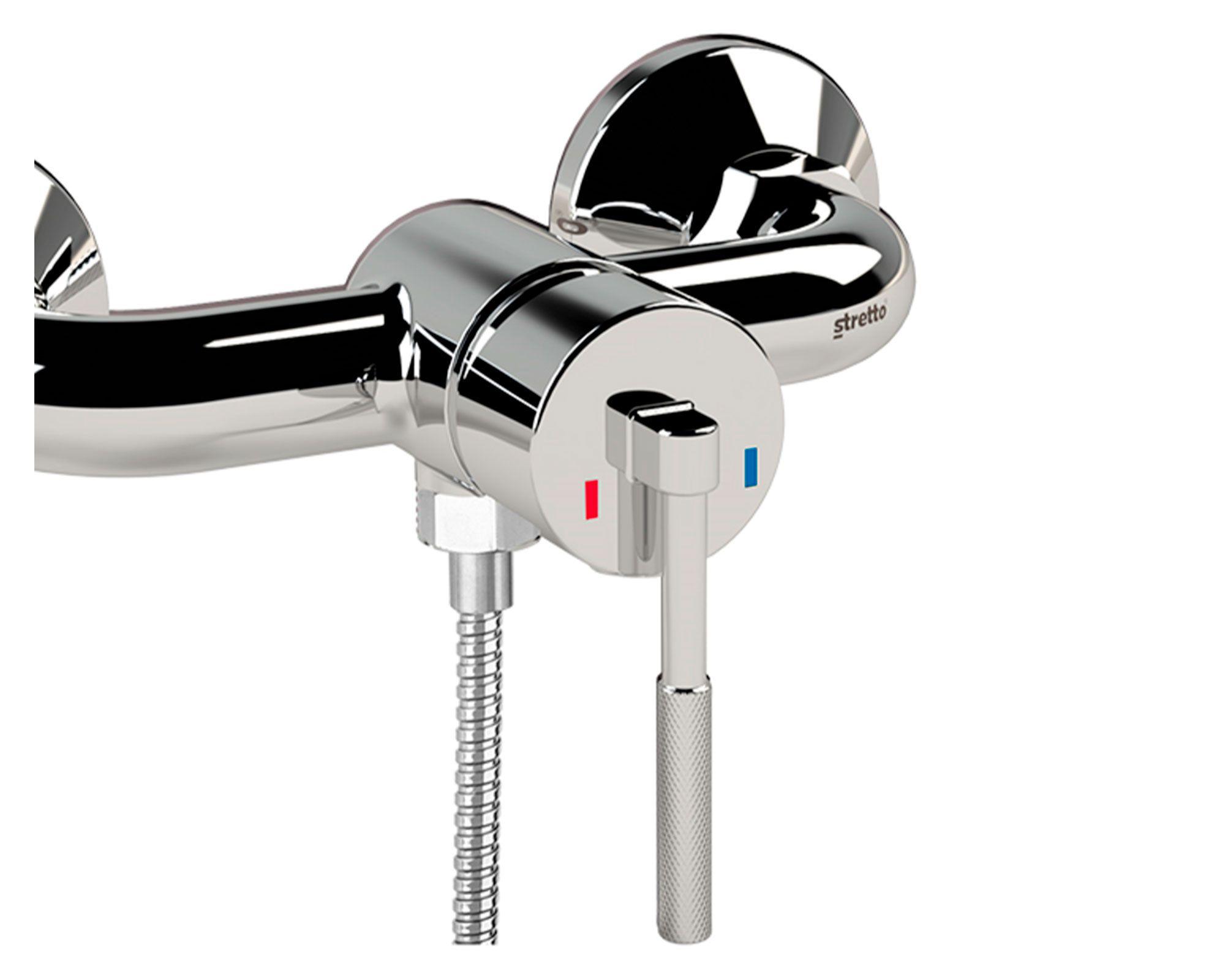 Monomando  ducha Amalfi Cromo-1