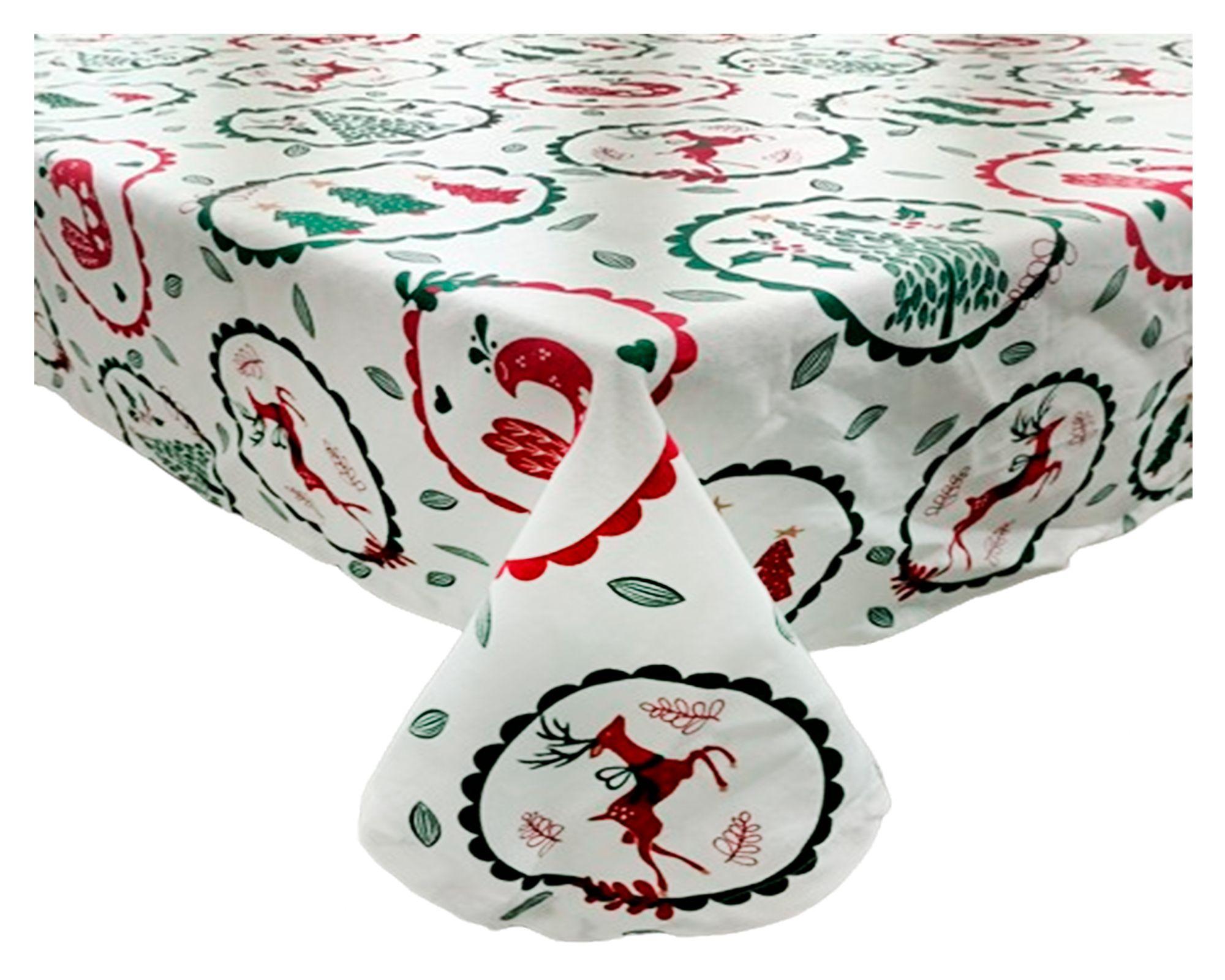 Mantel estampado esferas 150x210 cm-1