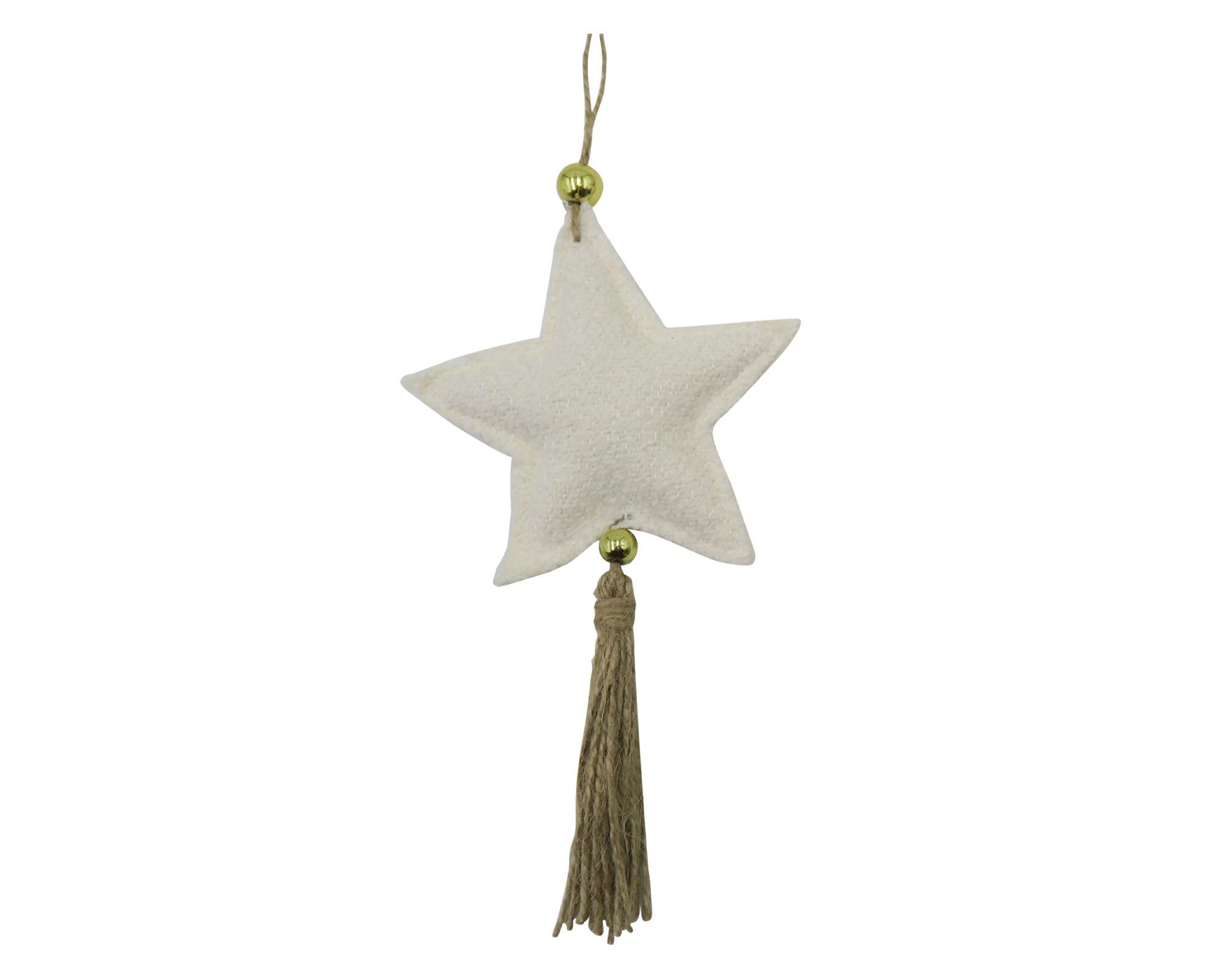 Colgante Estrella blanco-0