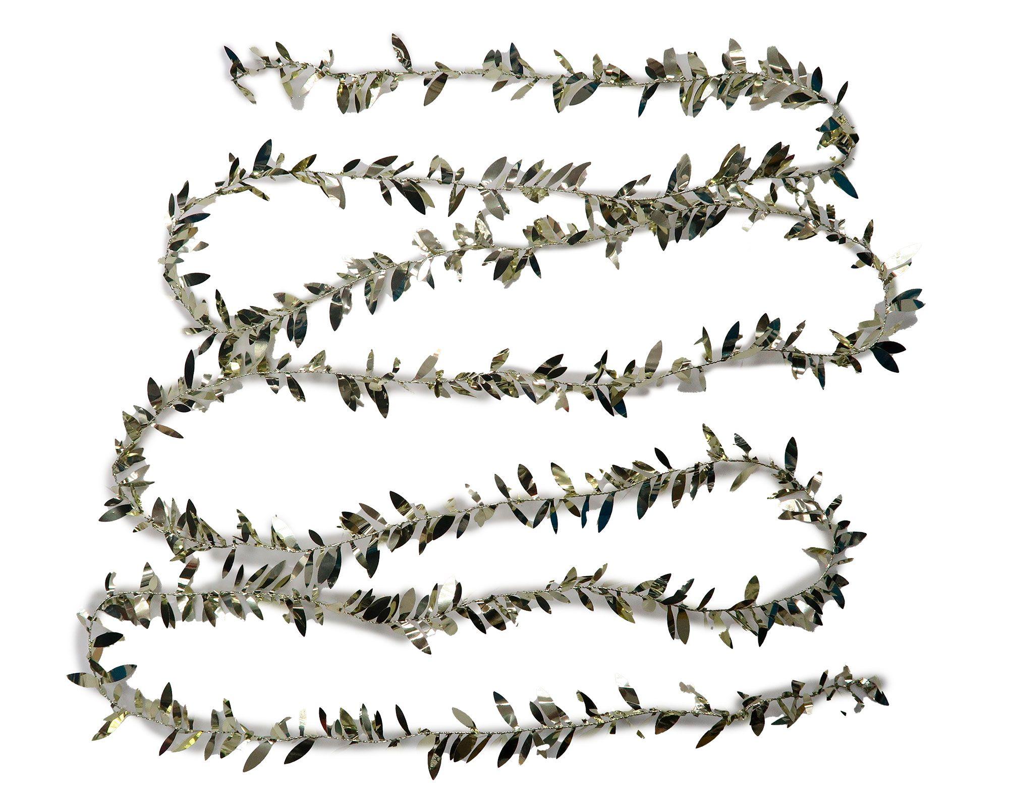 Guirnalda Hojas tinsel 274 cm-0
